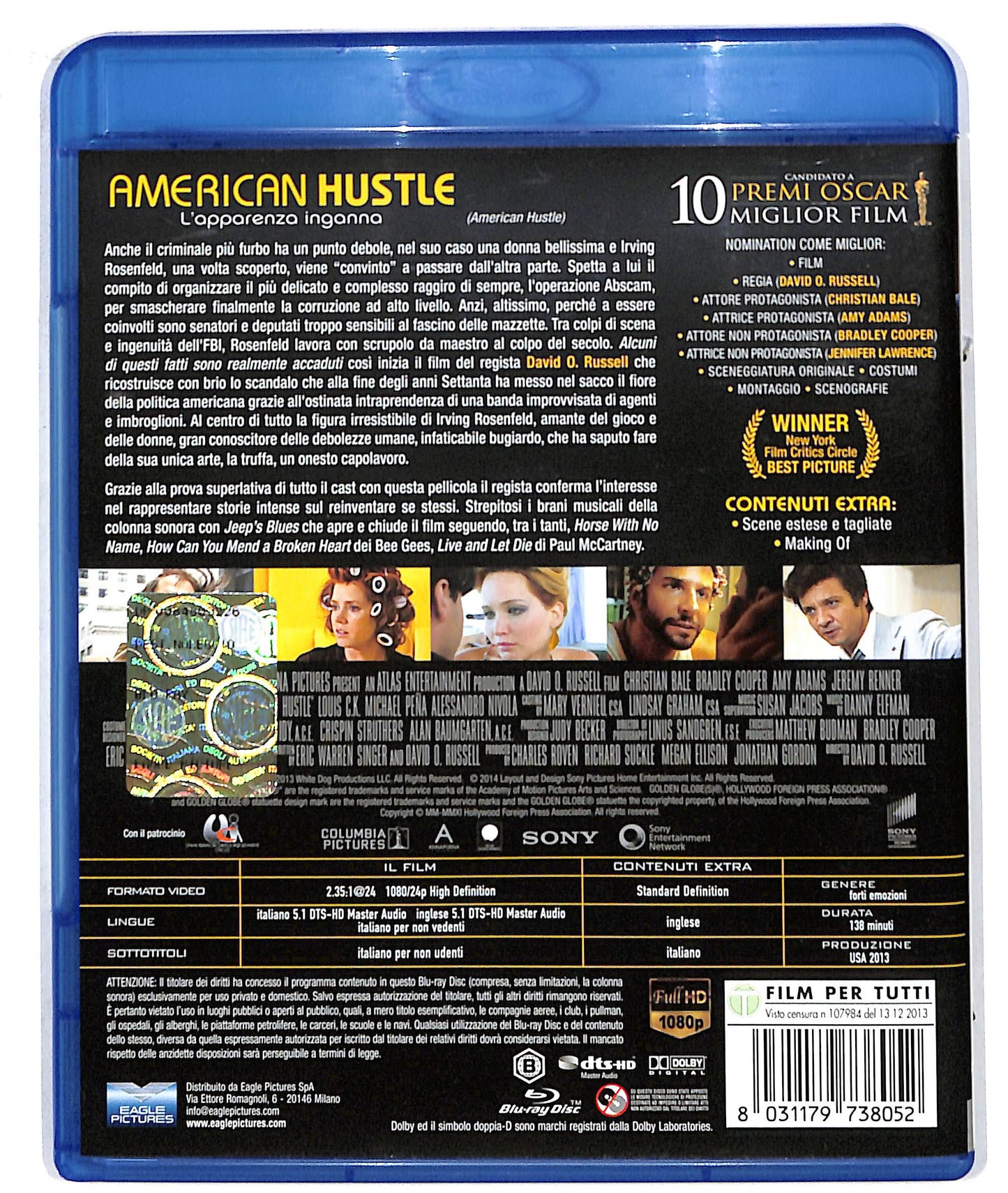 EBOND american hustle - l'apparenza inganna - Noleggio BLURAY D611165