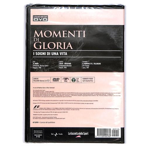 EBOND Momenti Di Gloria - i sogni di una vita vol.12  EDITORIALE  DVD D611437