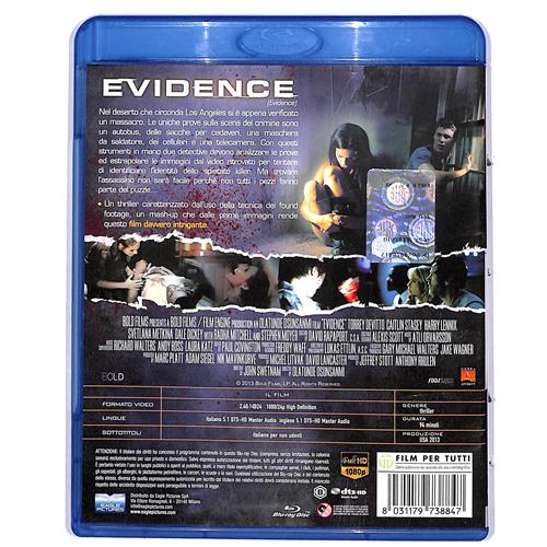 EBOND Evidence Noleggio BLURAY D612551