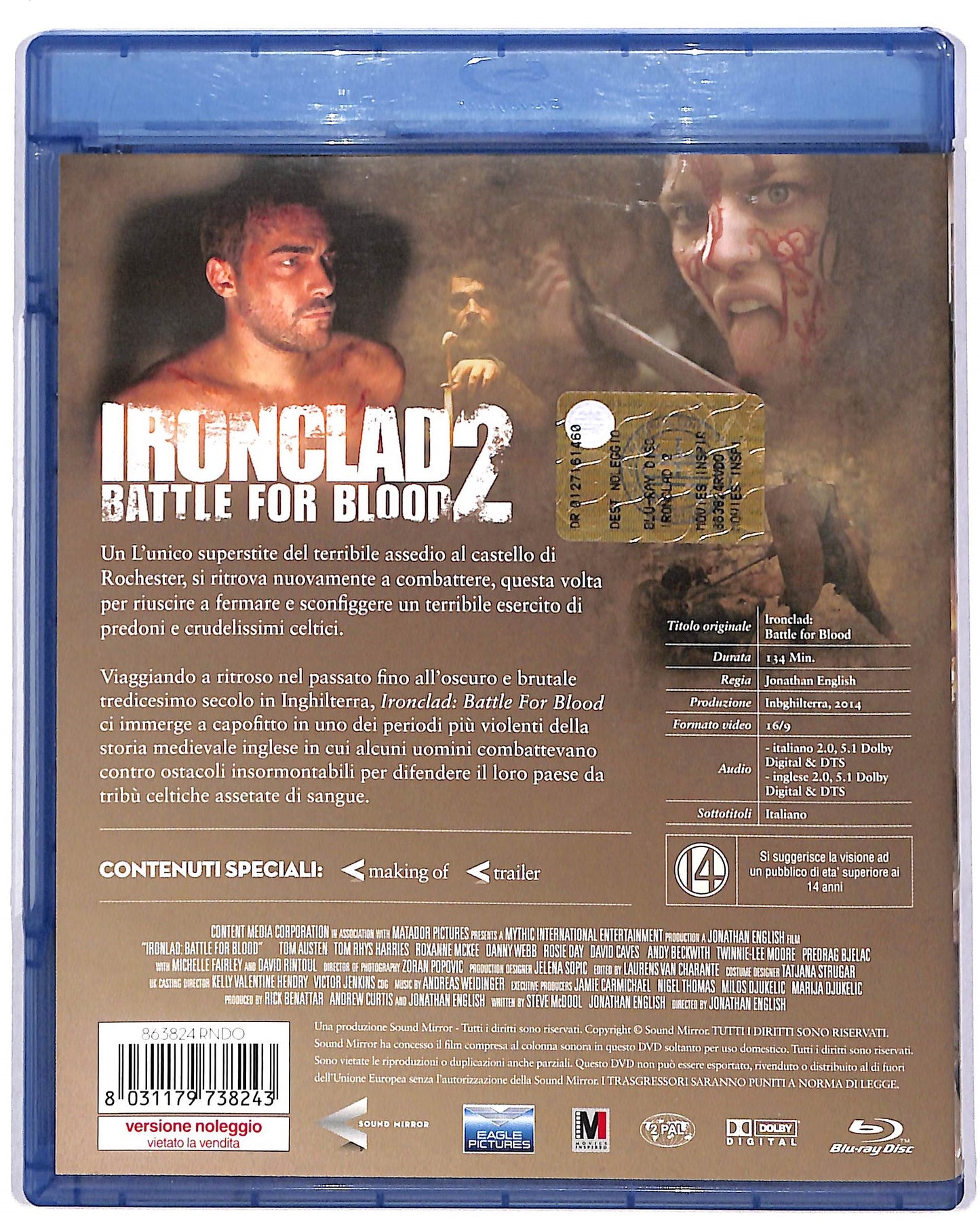 EBOND Ironclad 2 Noleggio BLURAY D613301