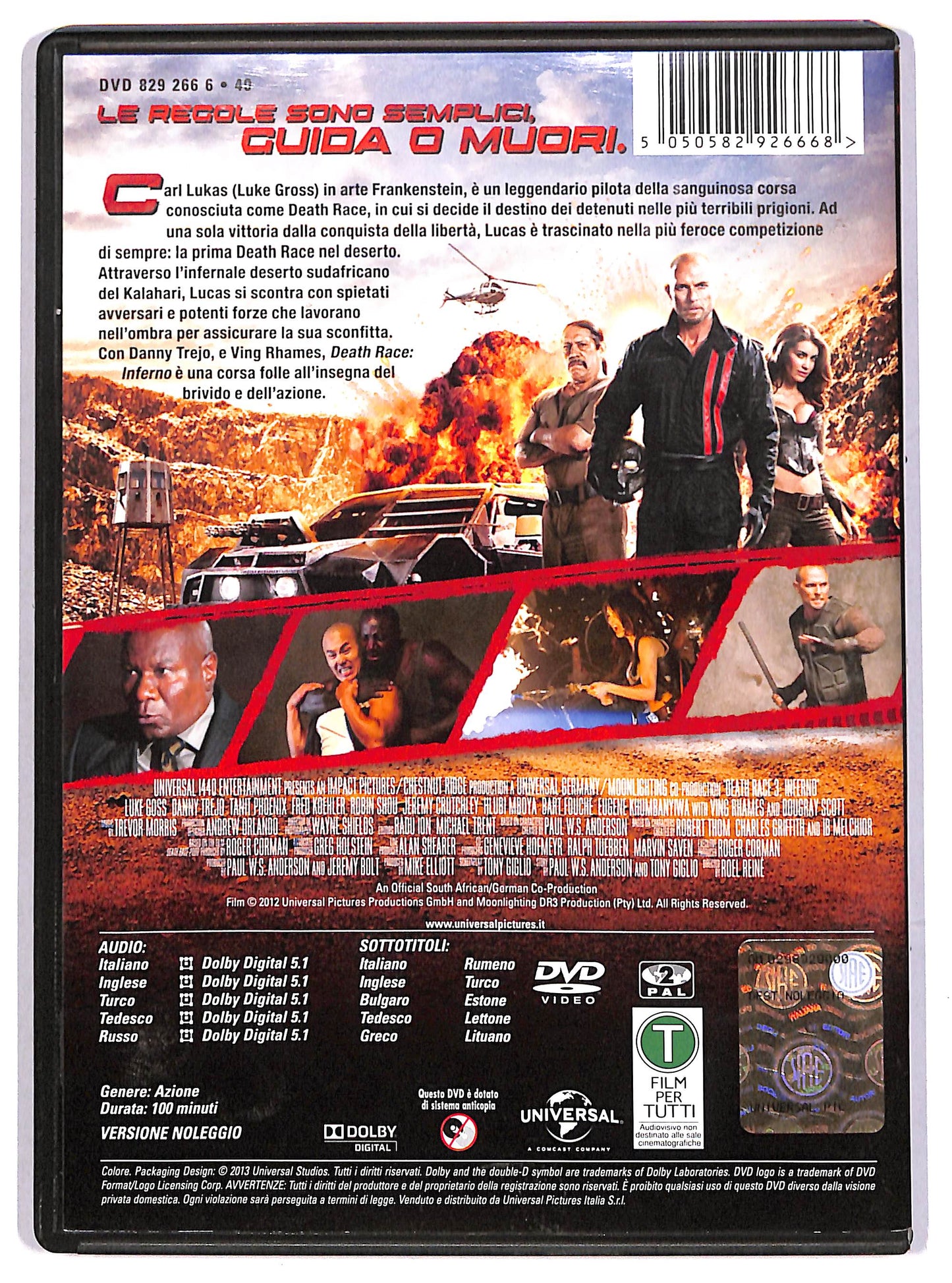 EBOND Death Race Inferno Noleggio DVD D613355