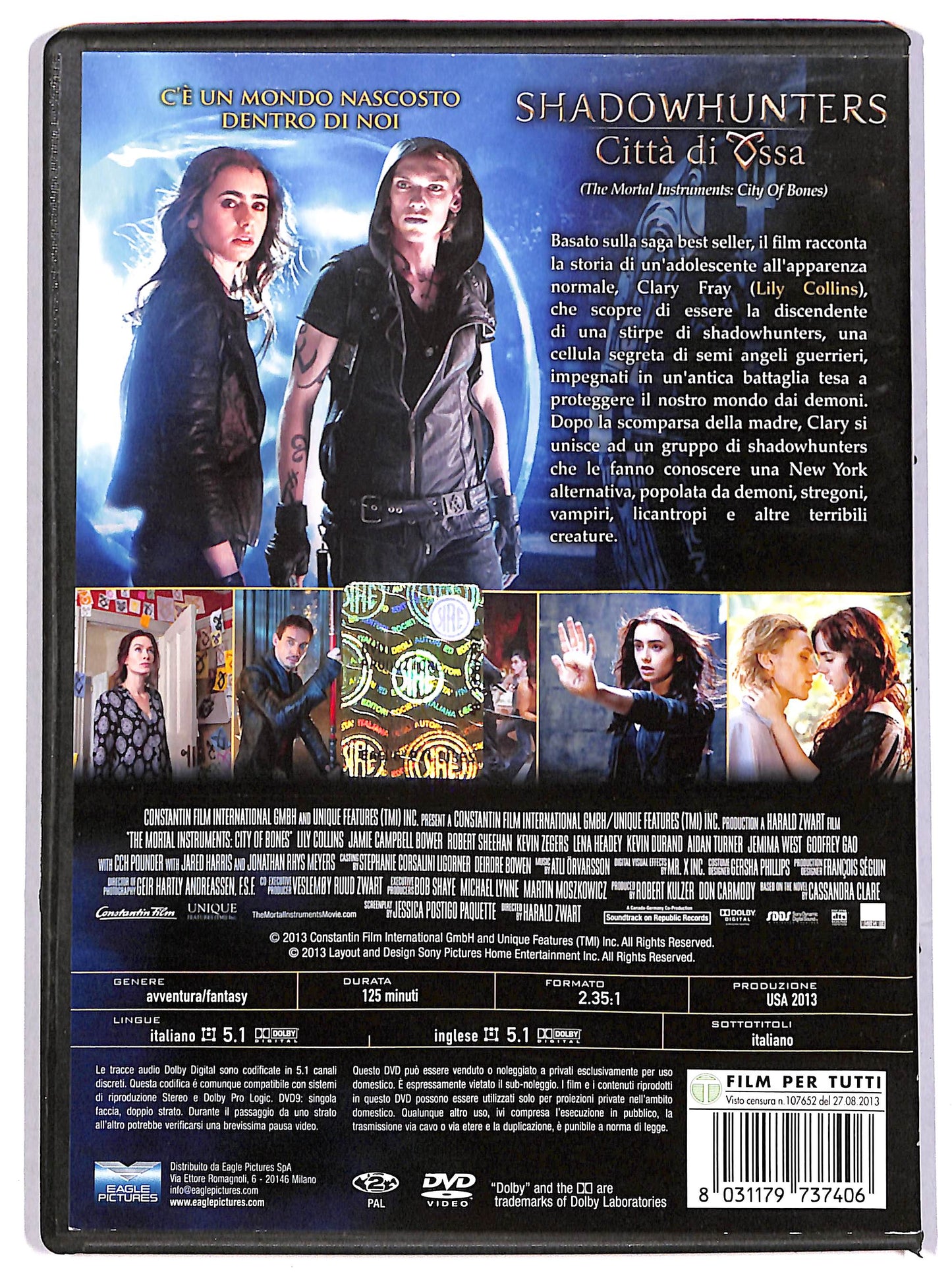 EBOND Shadowhunters - Citta di Ossa  DVD D613420