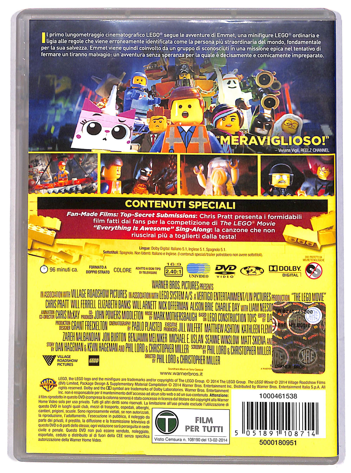 EBOND The LEGO Movie Noleggio DVD D613823