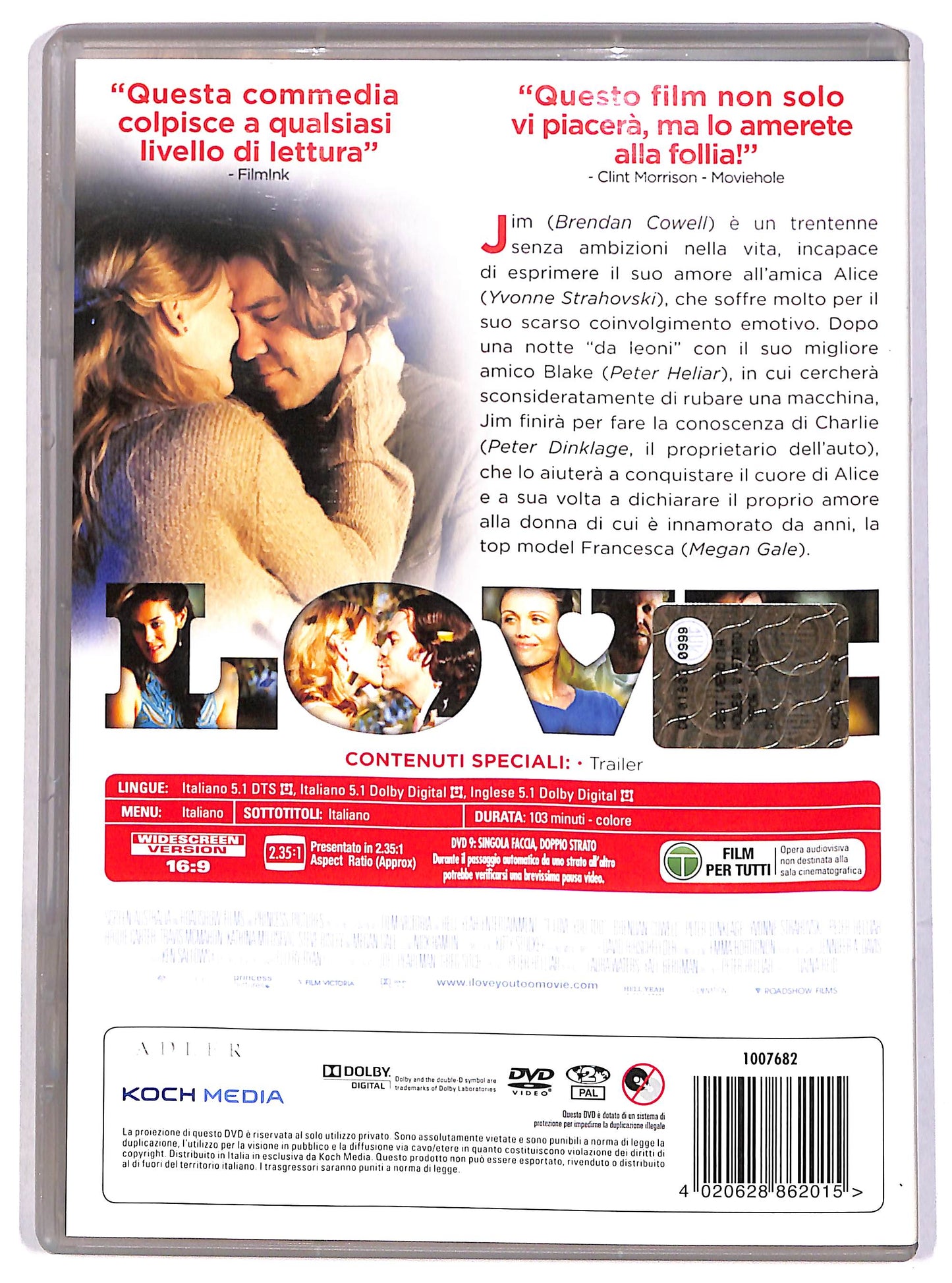 EBOND I Love You Too  DVD D613833