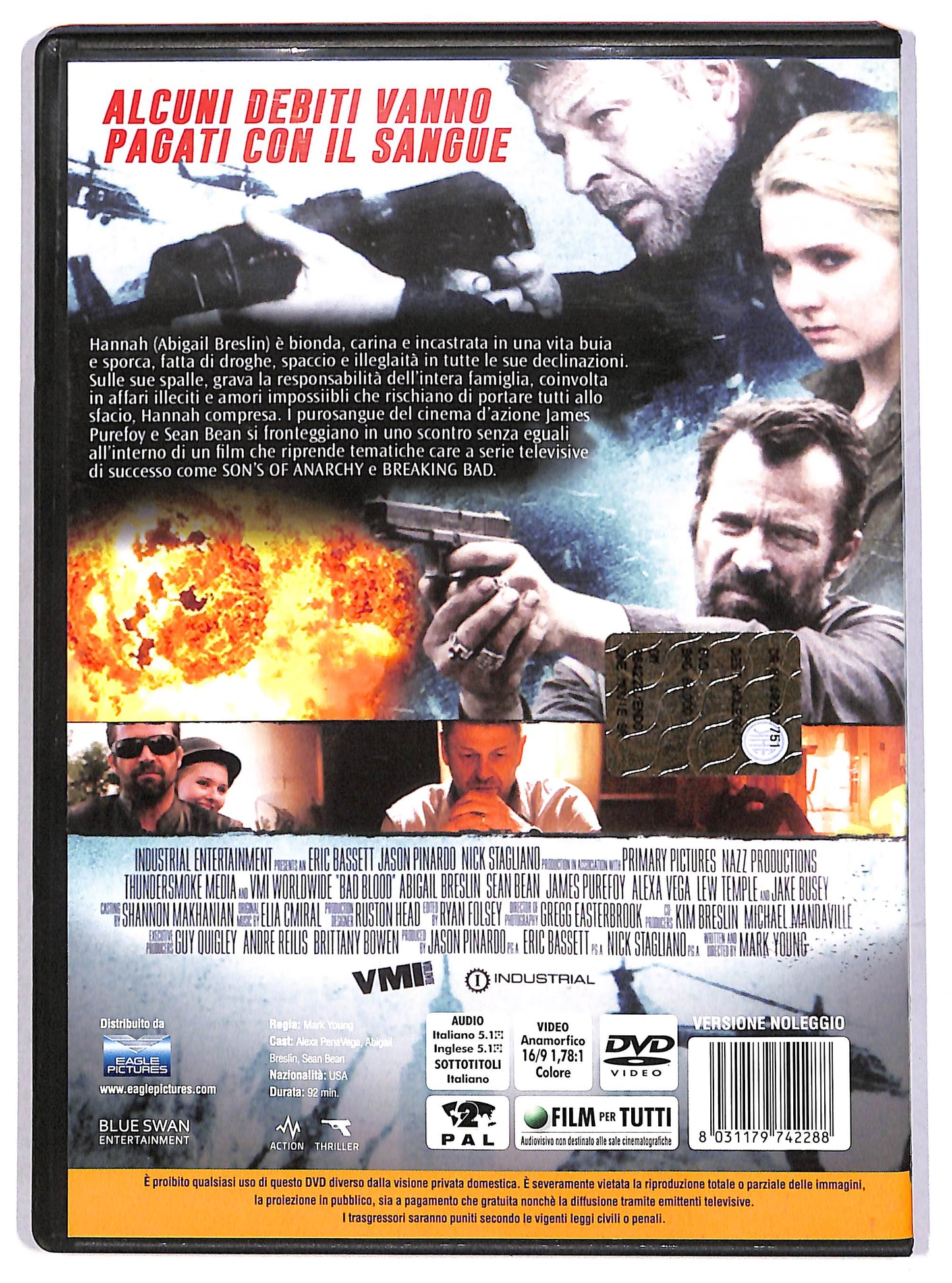 EBOND Bad Blood - Debito di sangue Noleggio DVD D613843