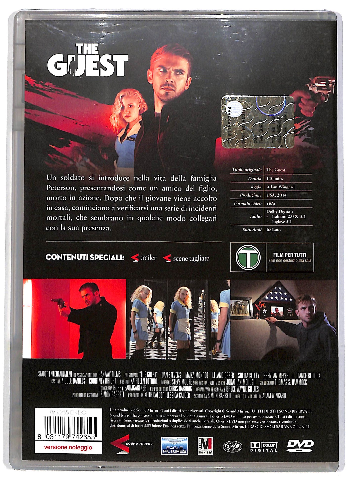 EBOND The Guest Noleggio DVD D613865