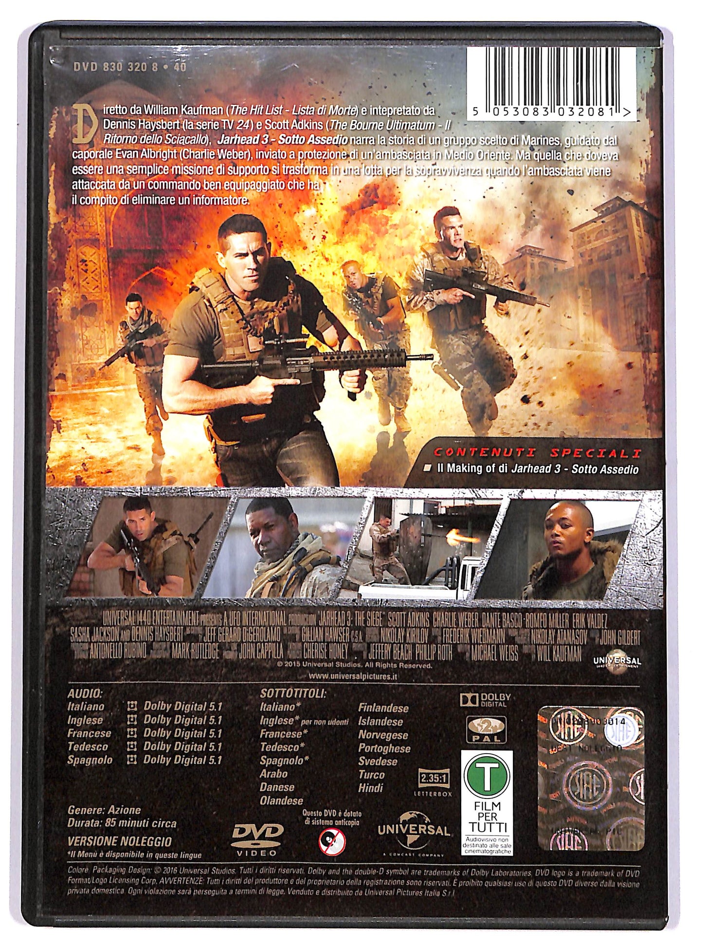 EBOND Jarhead 3 - Sotto assedio Noleggio DVD D614029