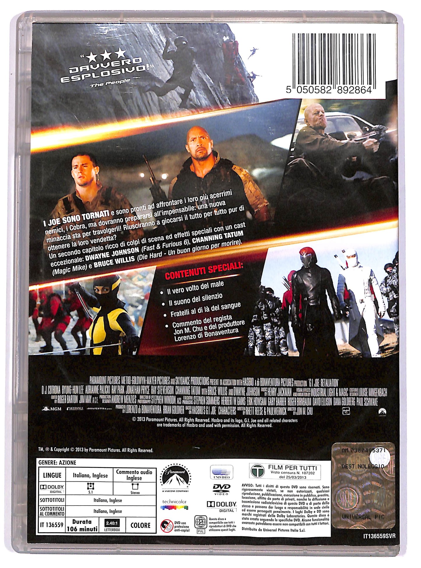 EBOND G.I. Joe - La Vendetta Noleggio DVD D614054