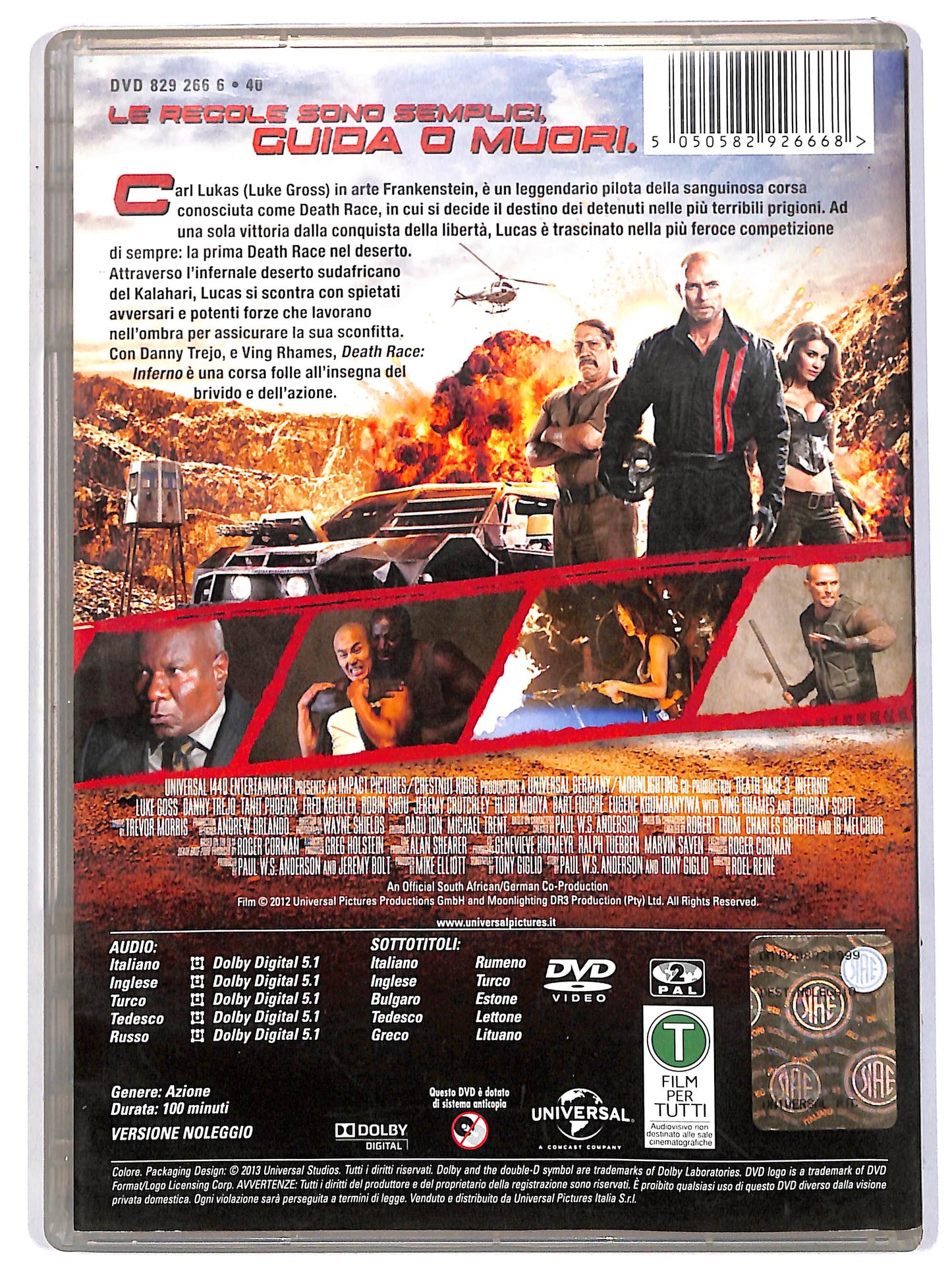 EBOND Death Race - Inferno Noleggio DVD D614220