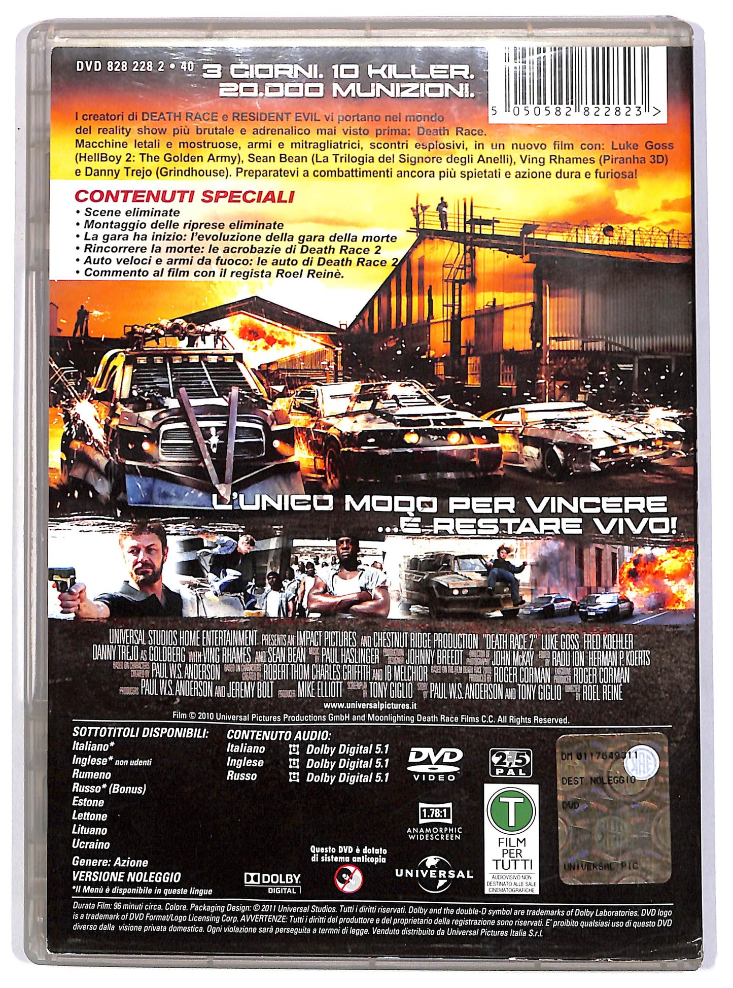 EBOND Death Race 2 Noleggio DVD D614224