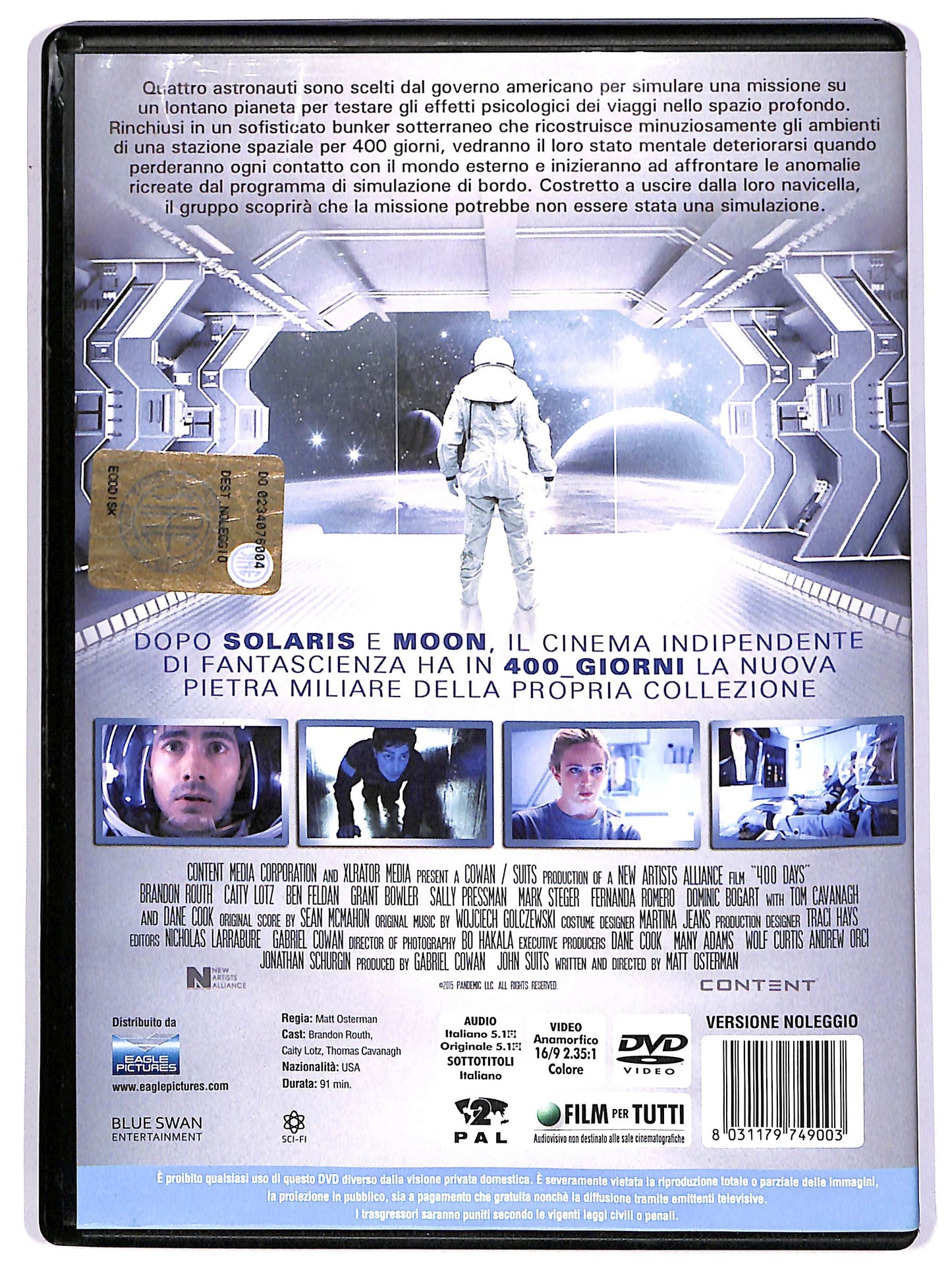 EBOND 400 Giorni Noleggio DVD D614251