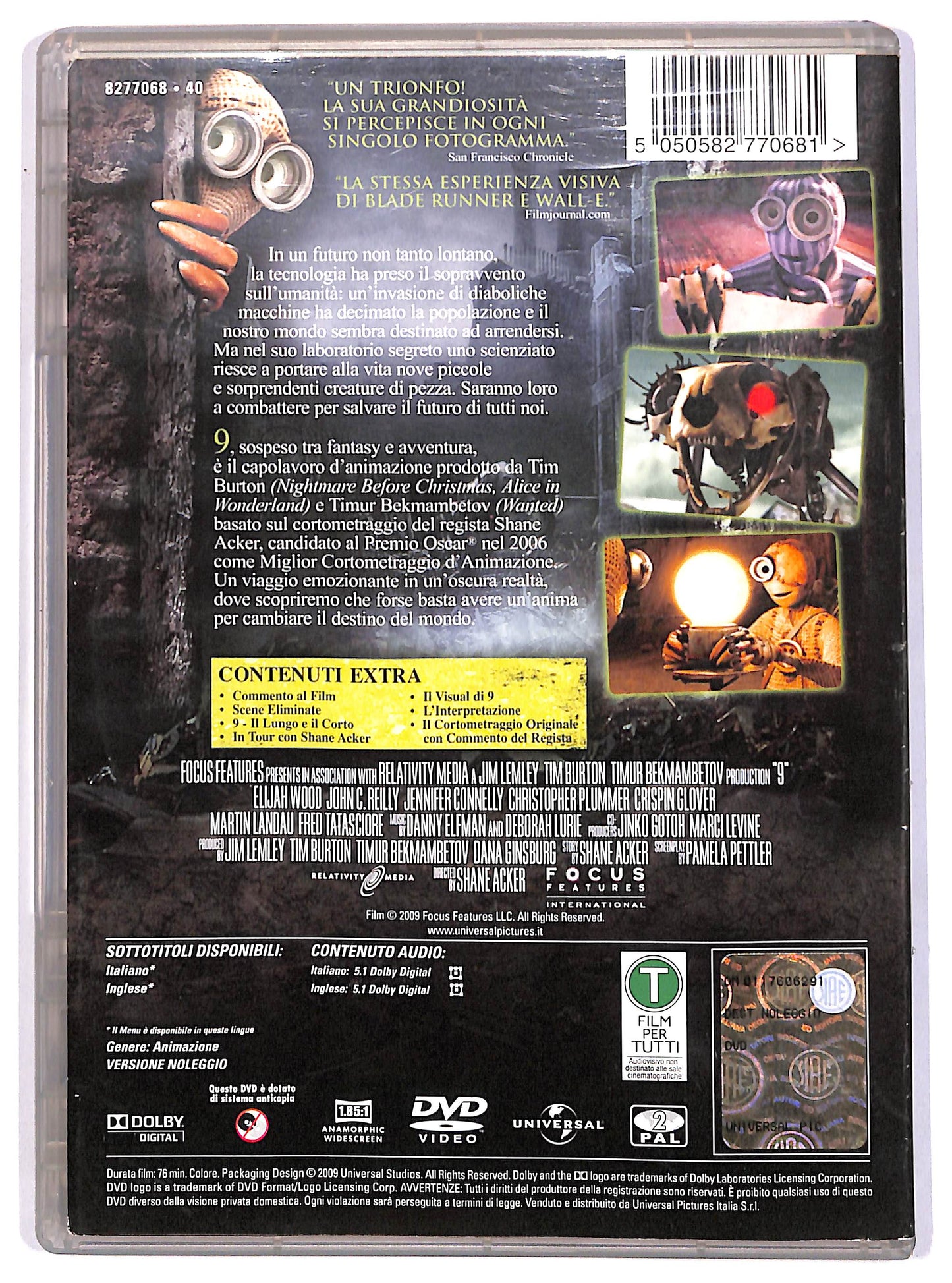 EBOND 9 Noleggio DVD D614448