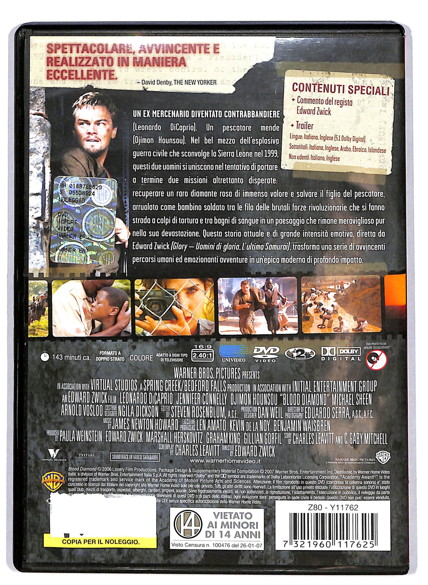 EBOND Blood Diamond - Diamanti di sangue NOLEGGIO DVD D614745