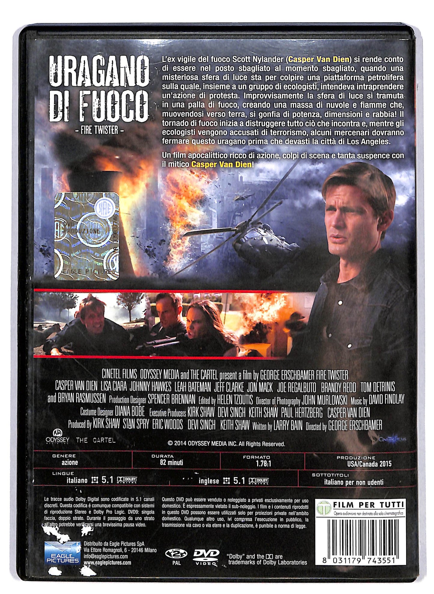 EBOND Uragano di fuoco - Fire Twister DVD D614816