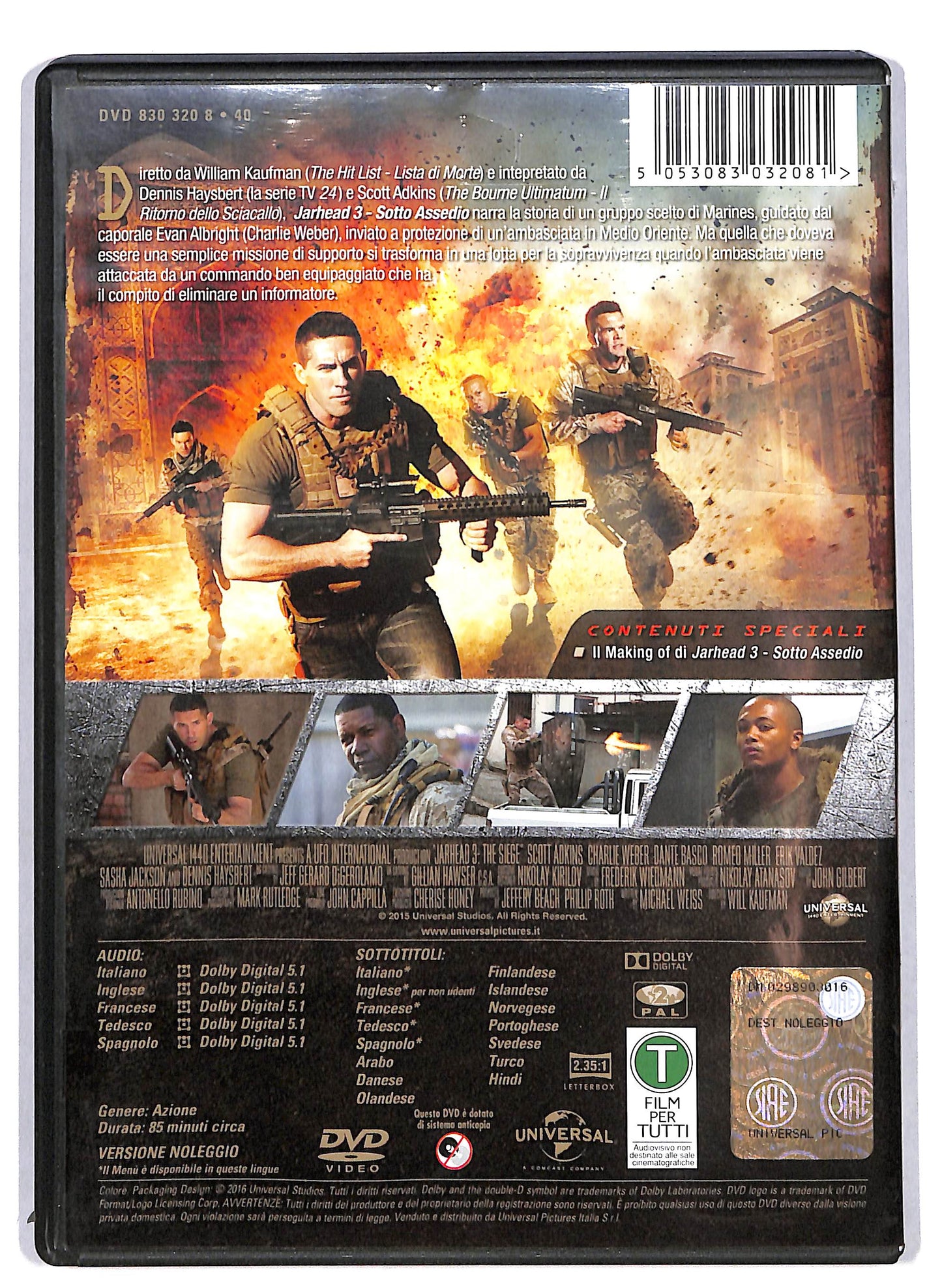 EBOND Jarhead 3 - Sotto Assedio Noleggio DVD D614845