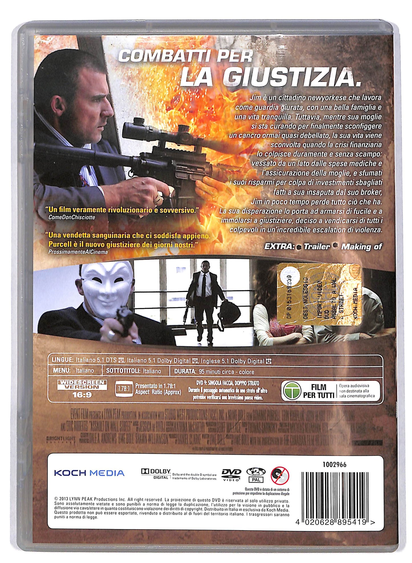 EBOND Assalto a Wall Street Noleggio DVD D614848
