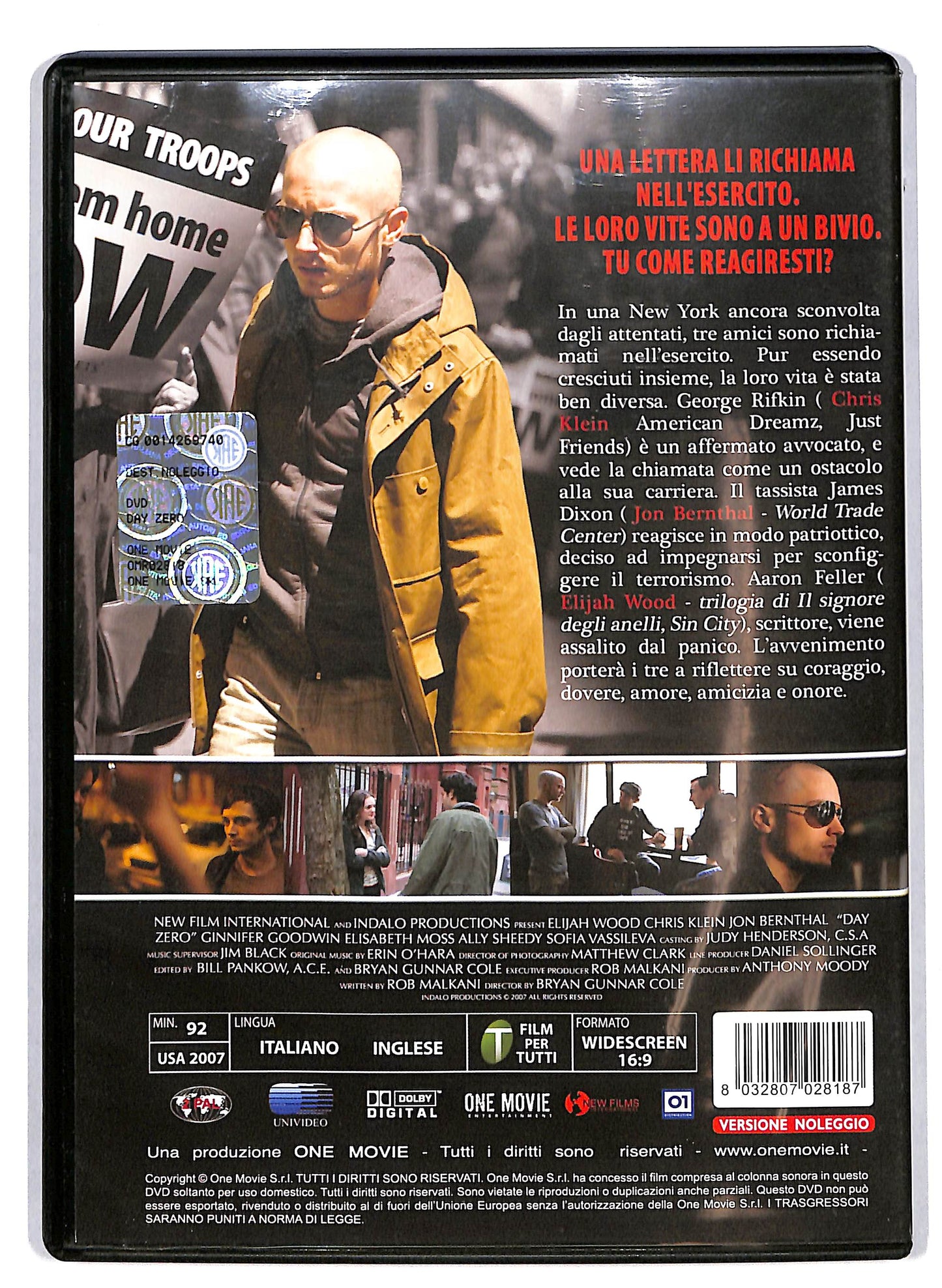 EBOND Day Zero Noleggio DVD D614920