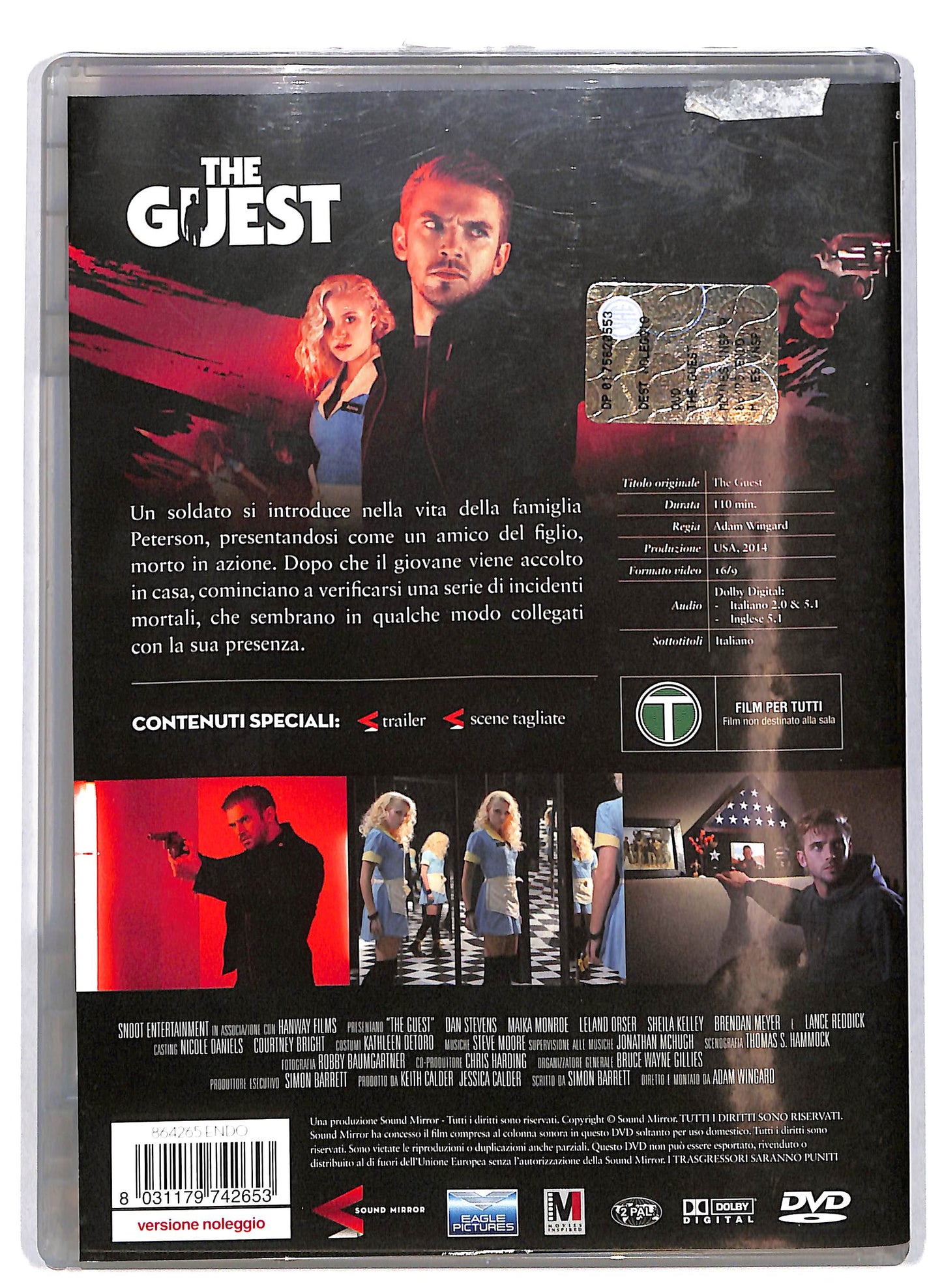 EBOND The Guest Noleggio DVD D614934