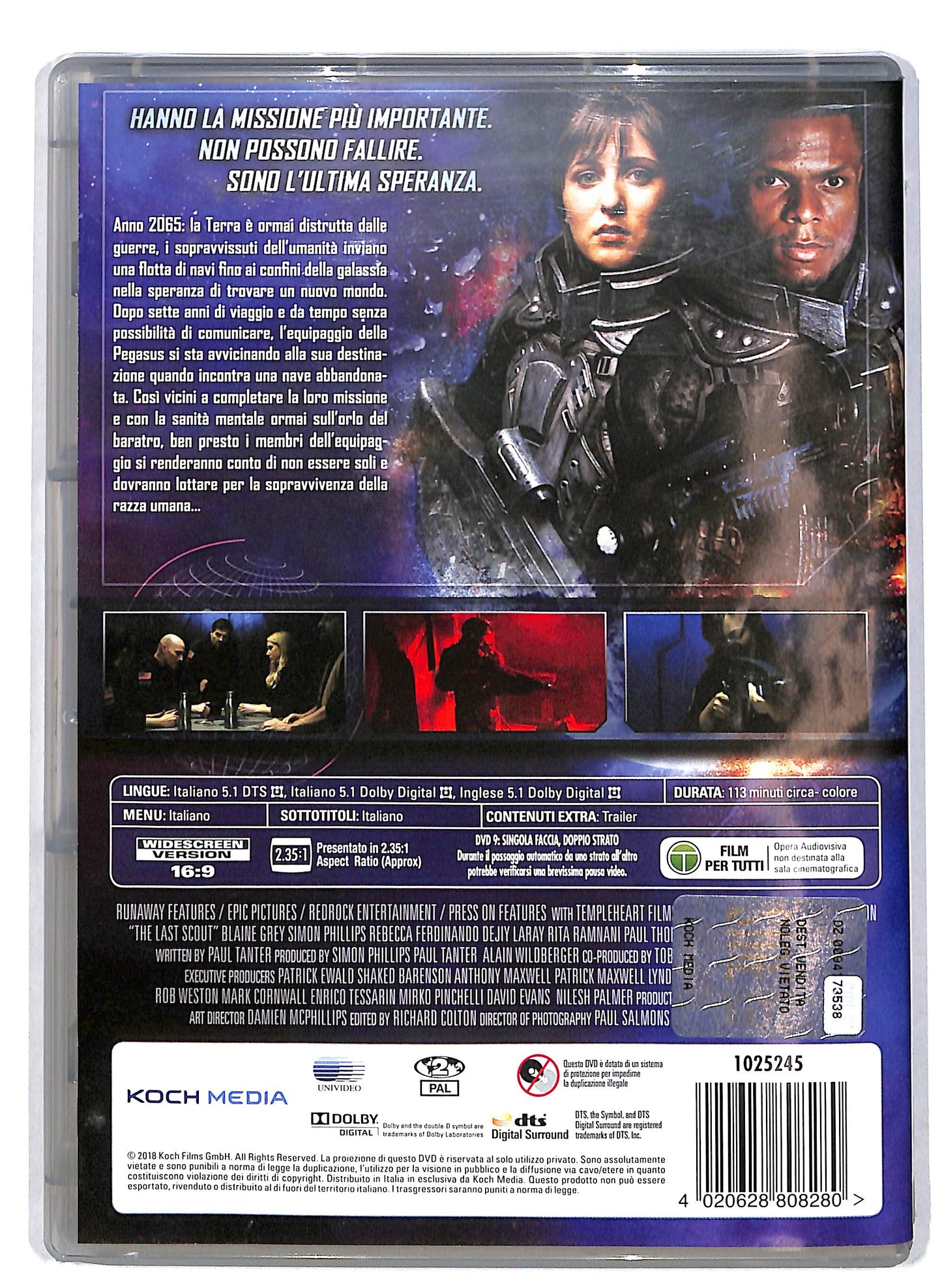 EBOND The last scout - L'ultima missione DVD D615060