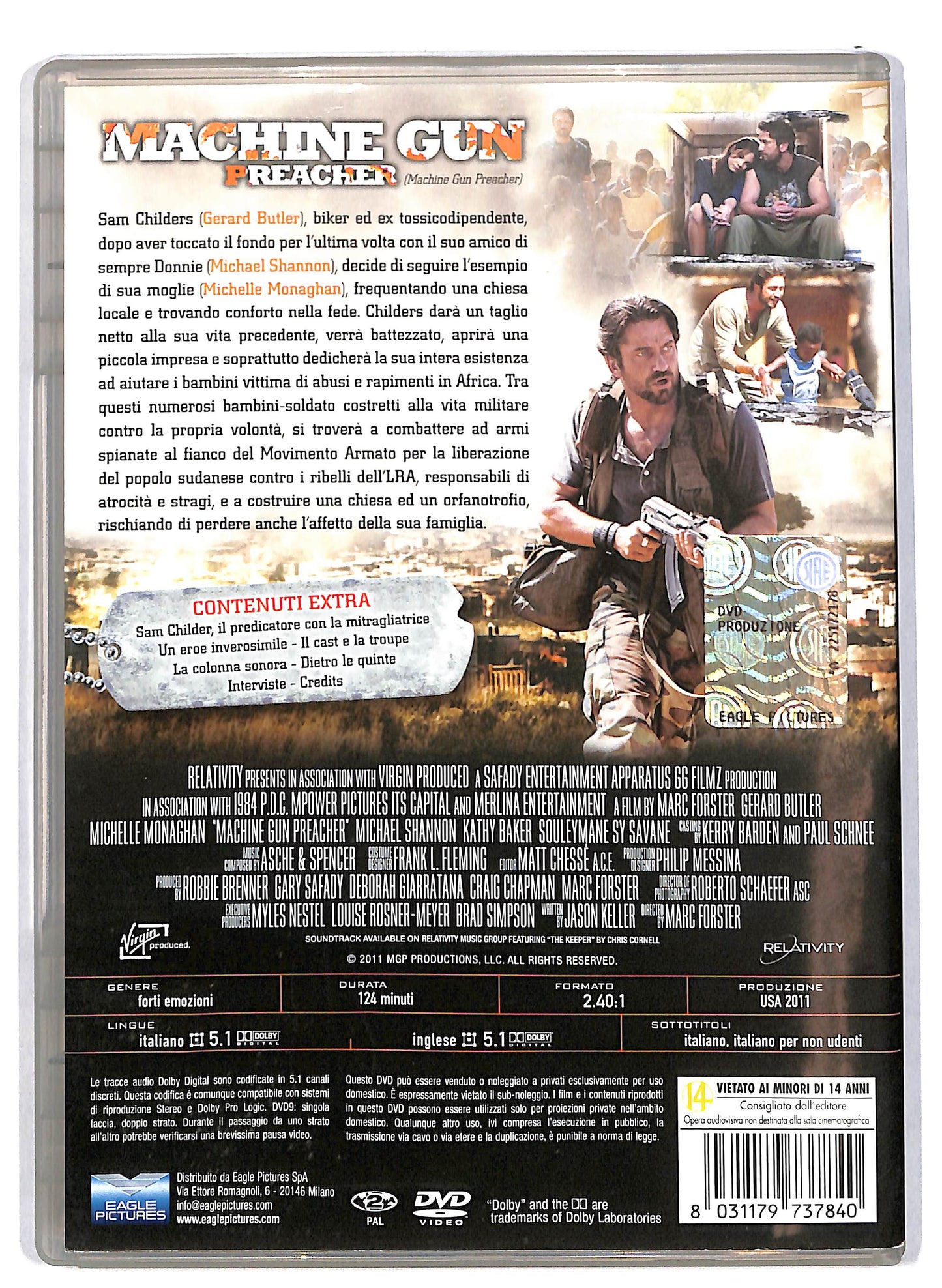 EBOND Machine Gun Preacher DVD D615062