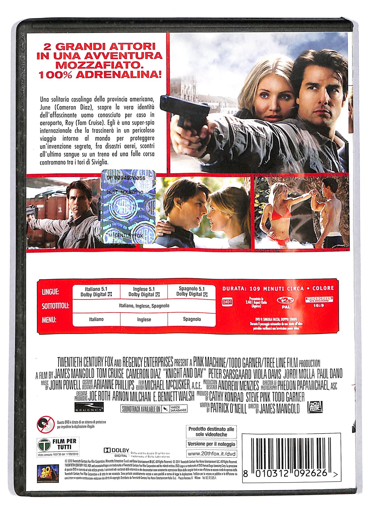 EBOND Knight and day - Innocenti bugie - Noleggio DVD D615064