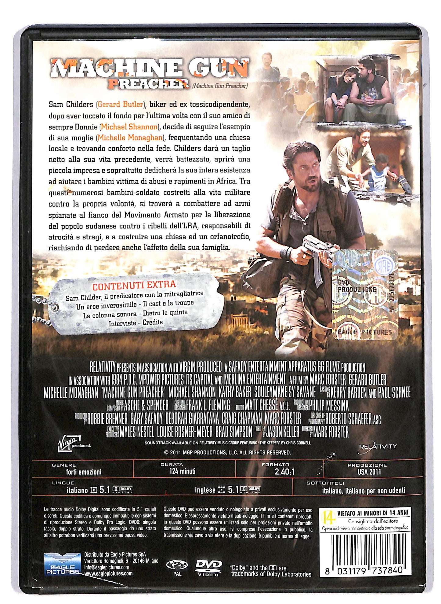 EBOND Machine Gun Preacher DVD D615129