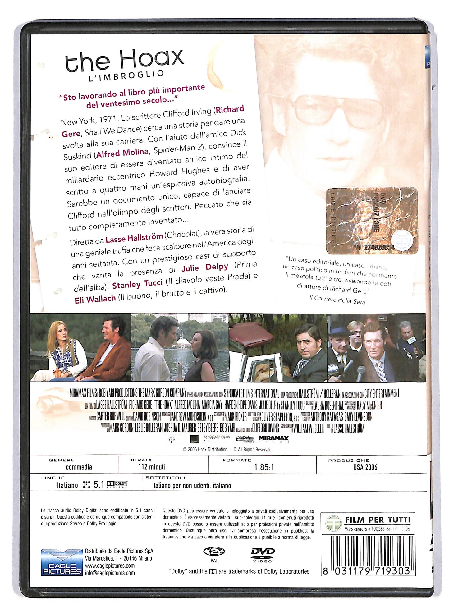 EBOND The Hoax L'imbroglio  DVD D615228