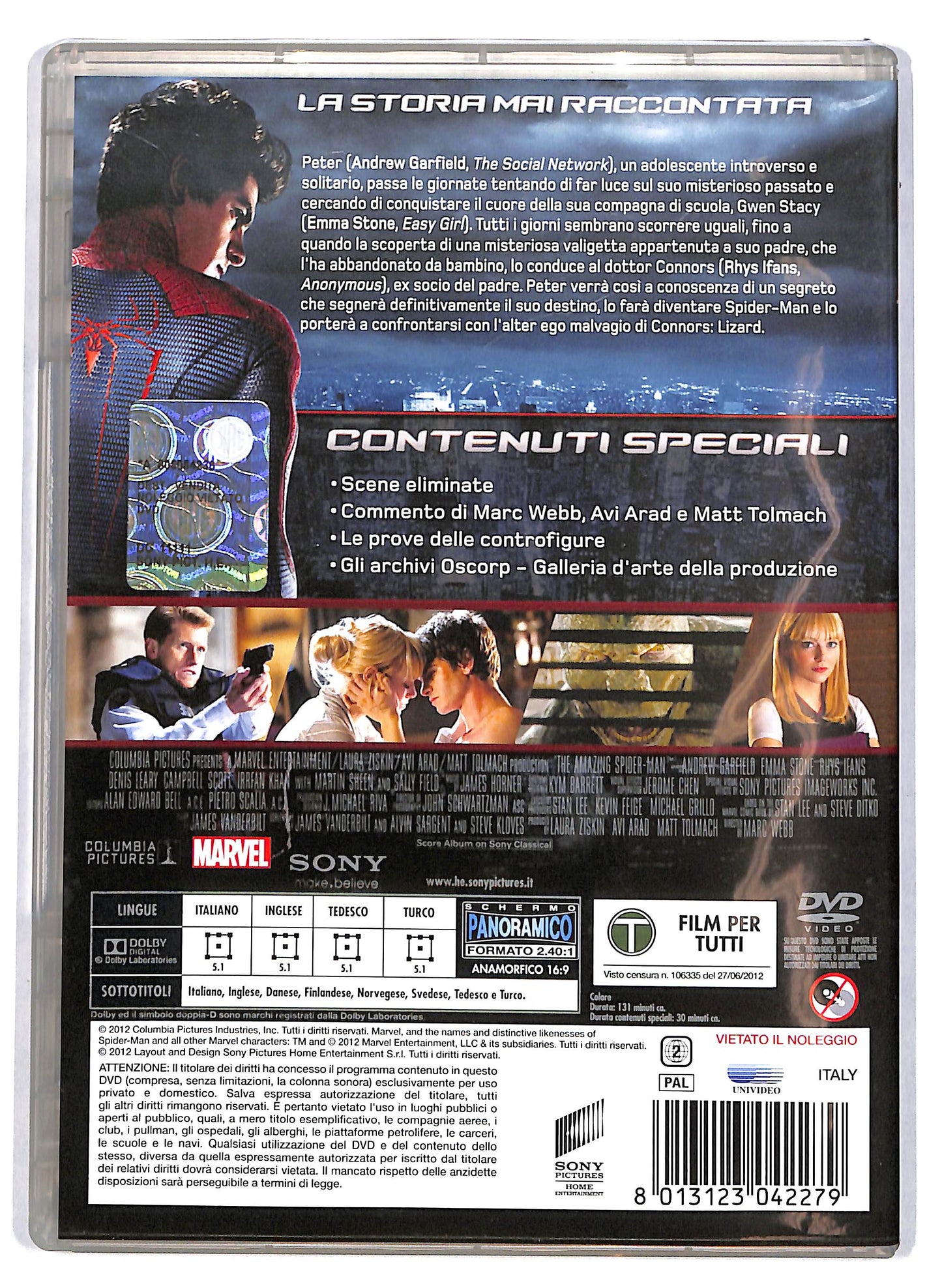 EBOND The Amazing Spiderman  DVD D615344