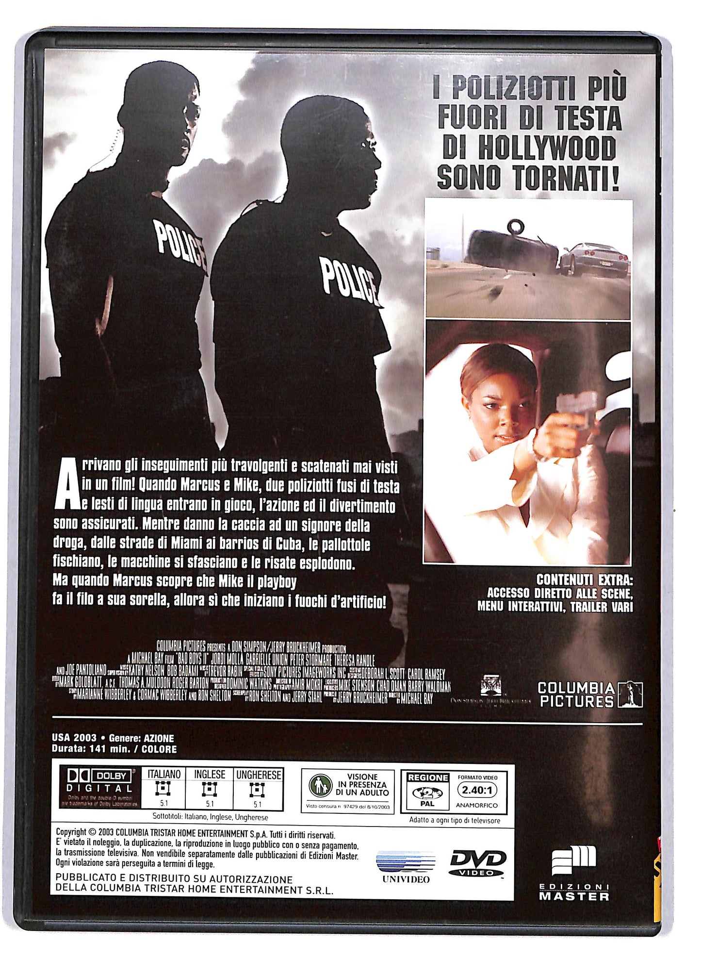 EBOND Bad Boys II  EDITORIALE DVD D615360