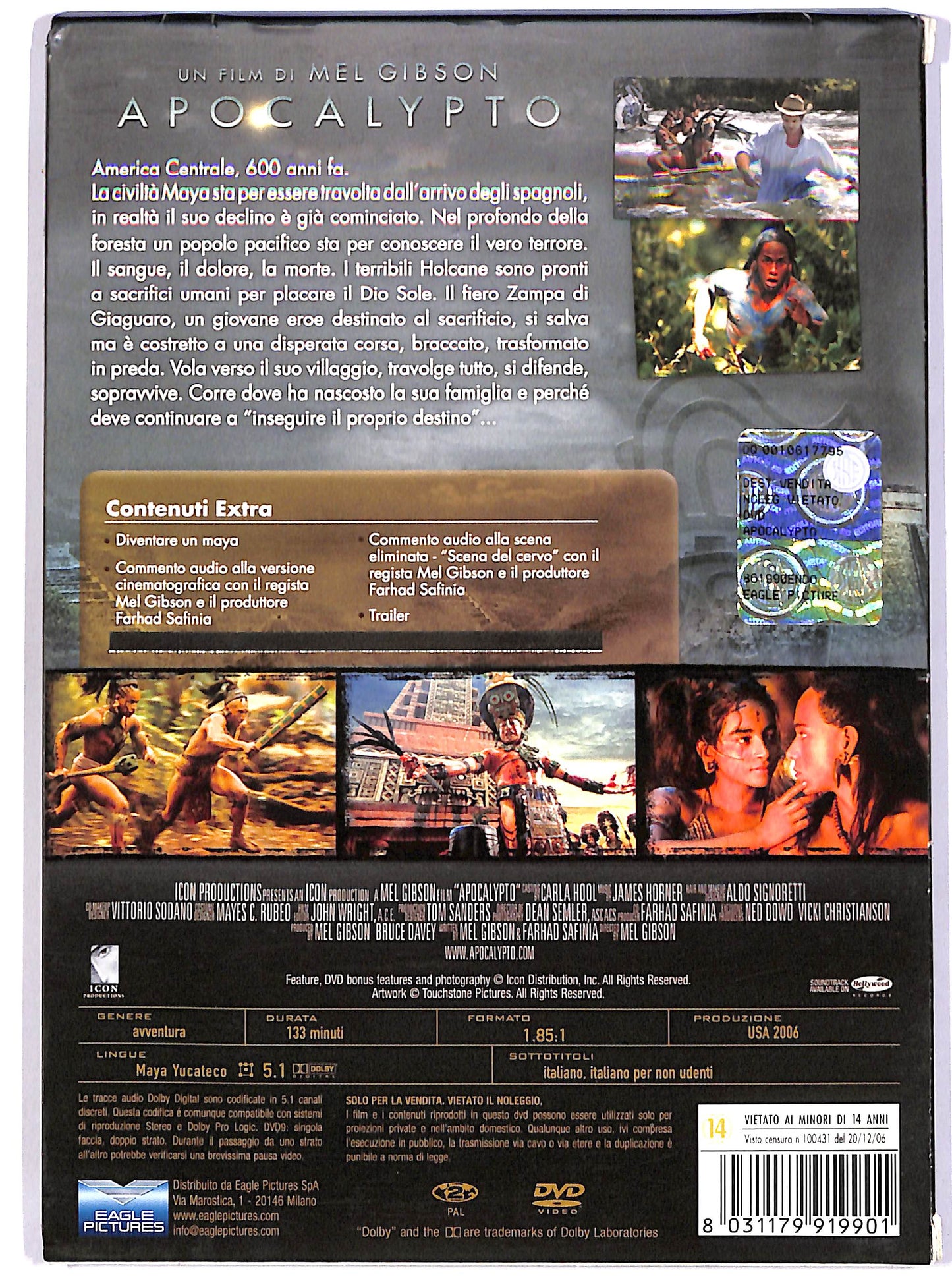 EBOND Apocalypto Slipcase DVD D615561