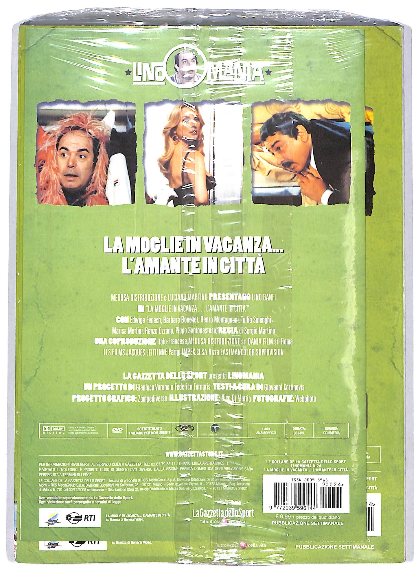 EBOND La moglie in vacanza... l'amante in citta  EDITORIALE DVD D615926