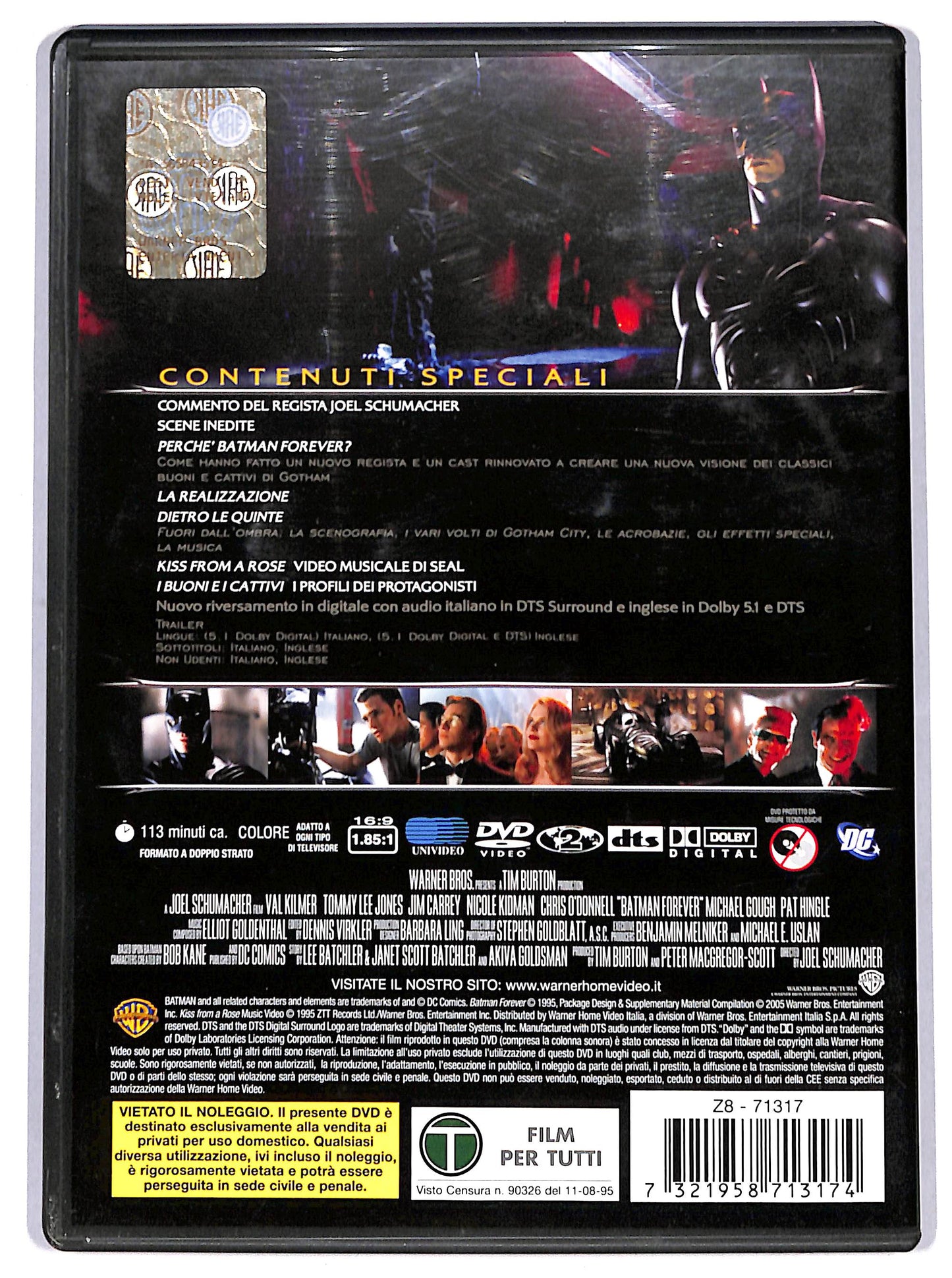 EBOND Batman Forever DVD D616041