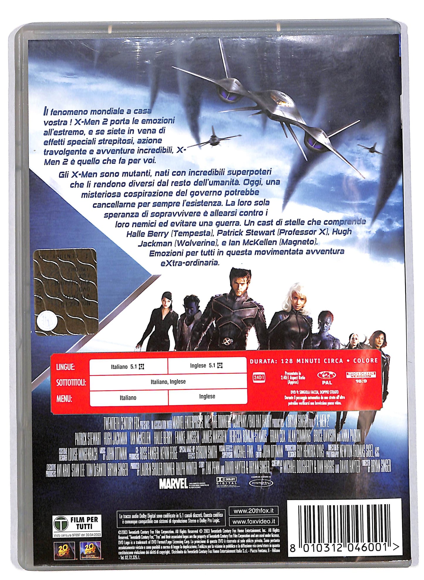 EBOND X-Men 2 DVD D616243
