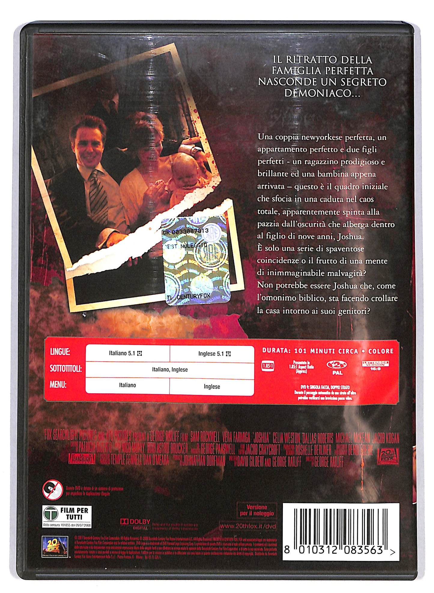 EBOND Joshua - NOLEGGIO DVD D616401