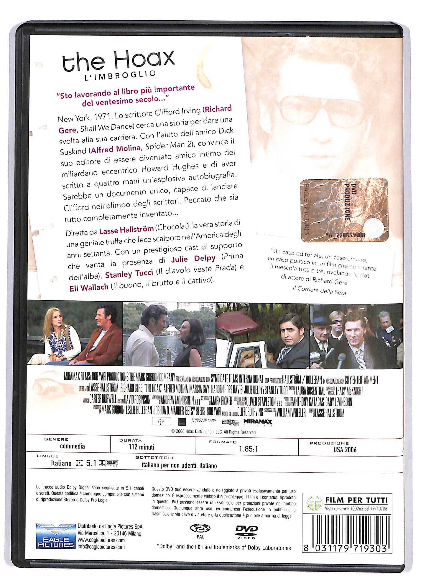 EBOND The Hoax L'imbroglio  DVD D616403