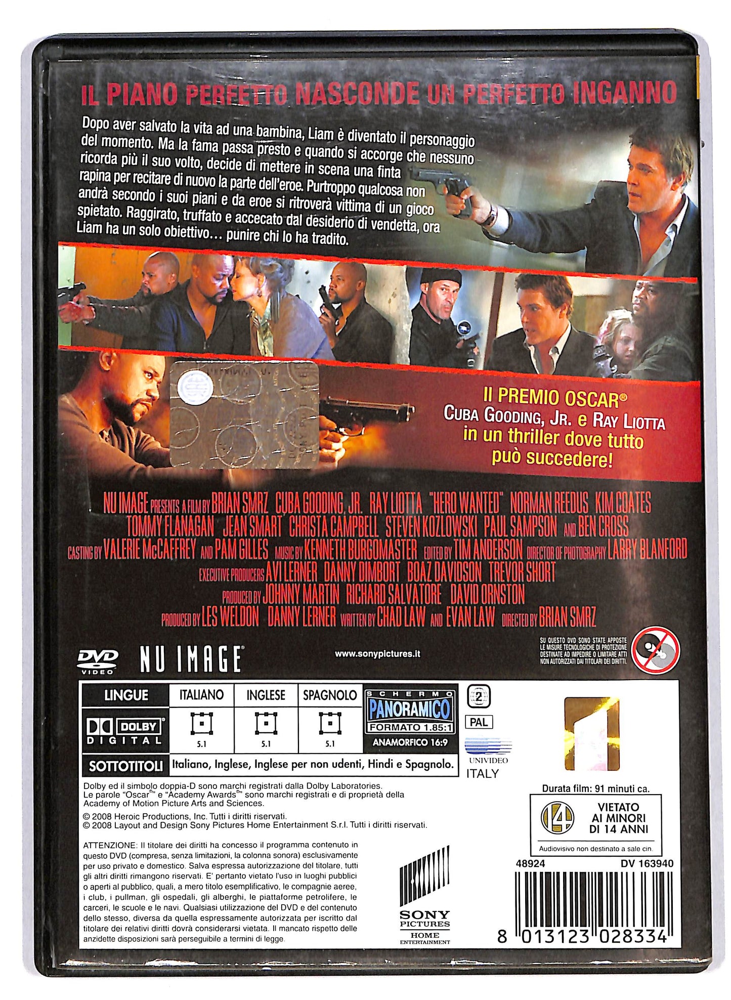 EBOND Hero Wanted - NOLEGGIO DVD D616412