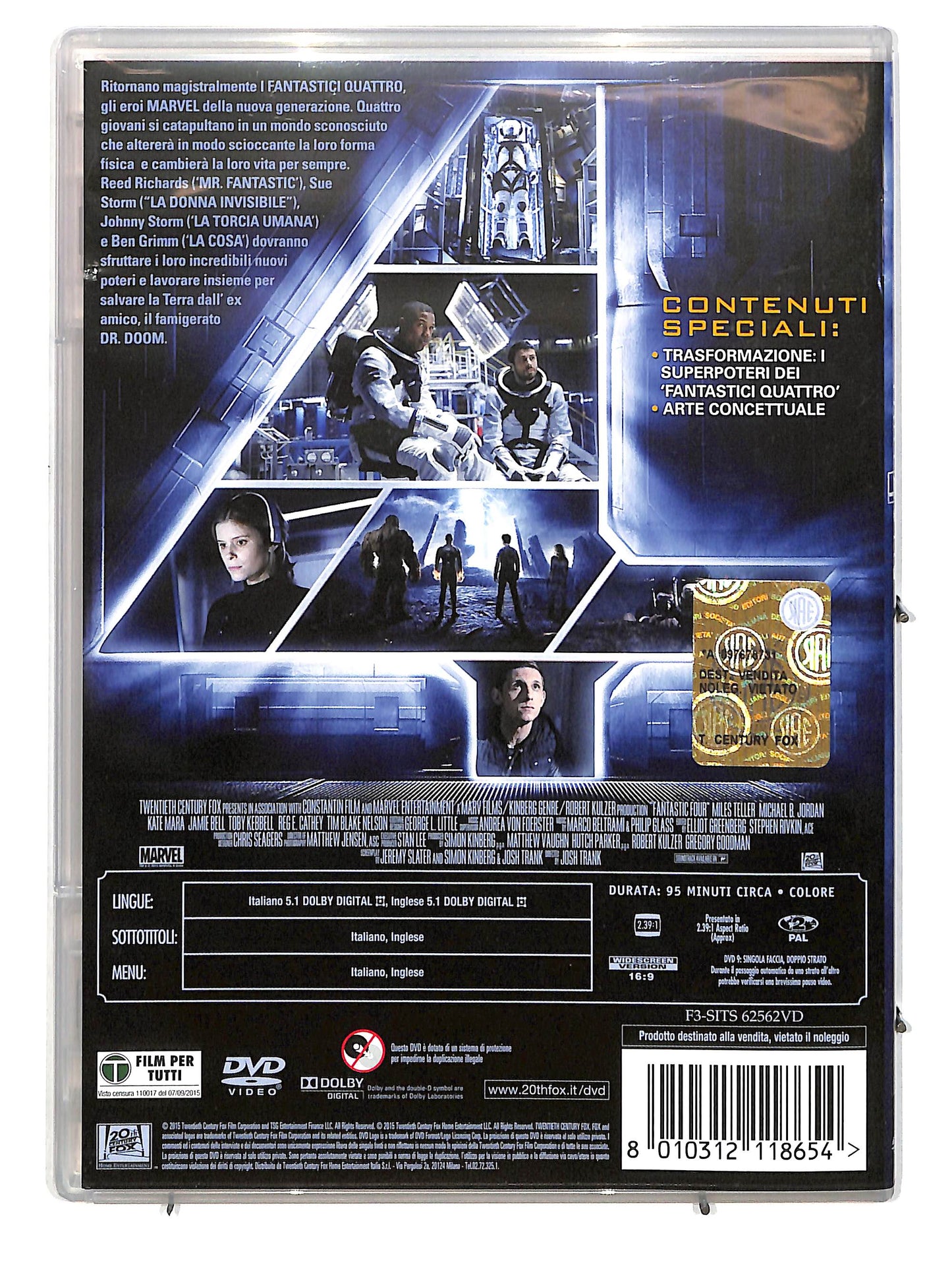 EBOND Fantastic 4 (Silm Edition) DVD D616552