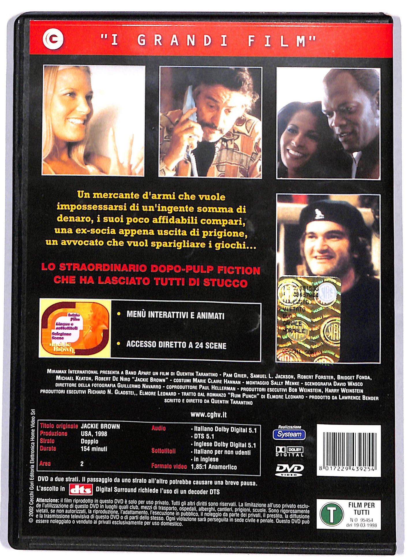 EBOND jackie brown DVD D616630