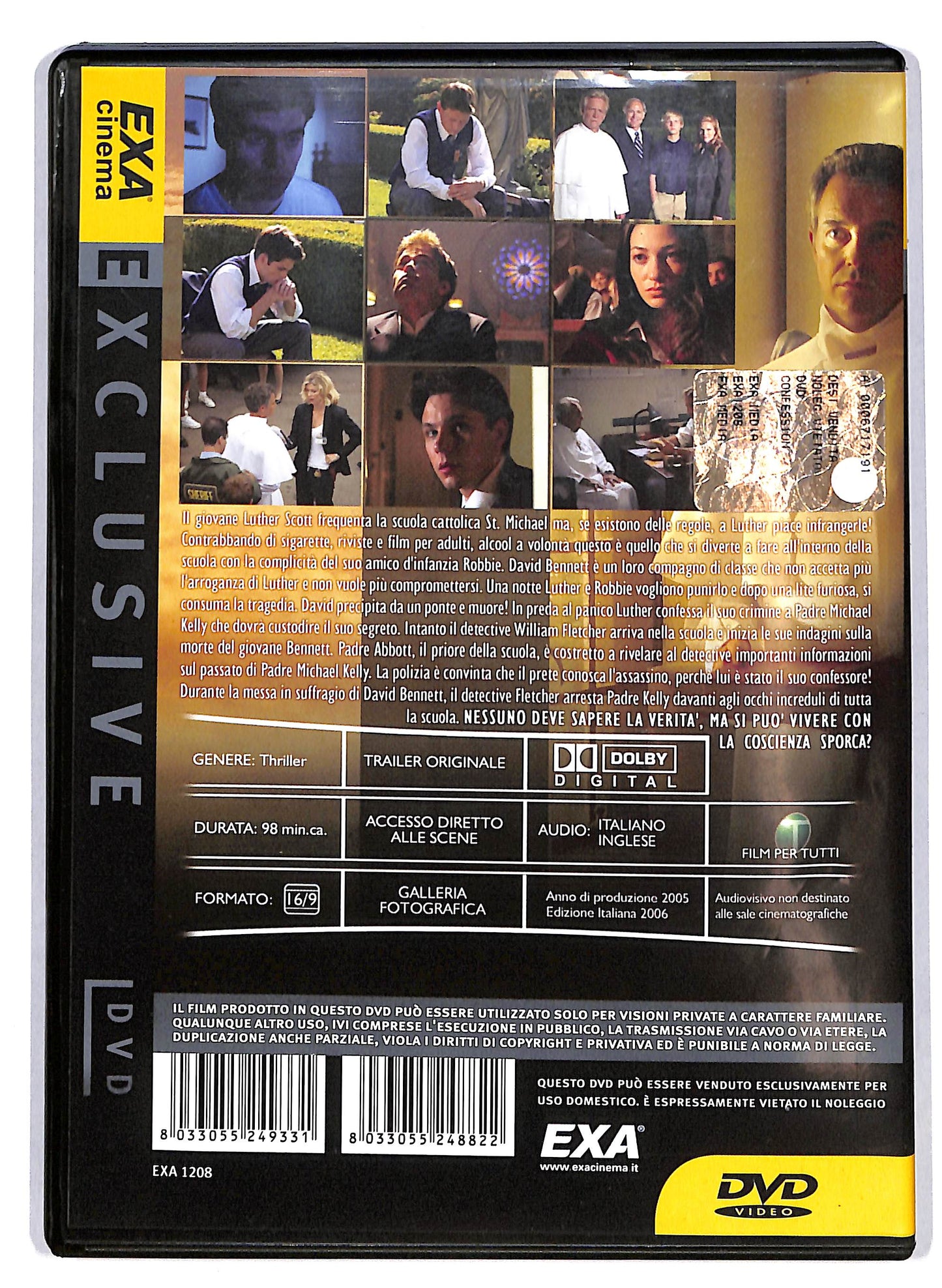 EBOND Confession DVD D616723