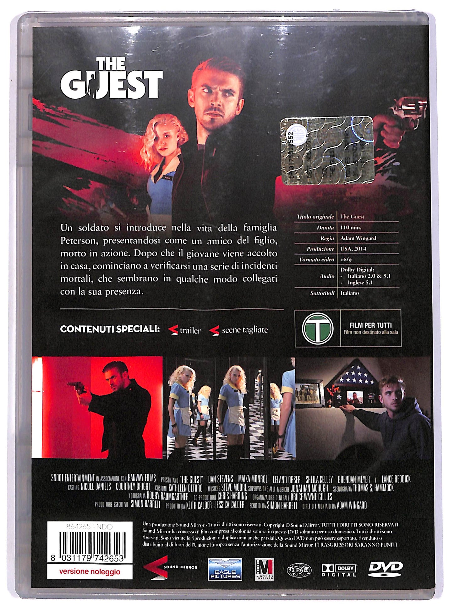 EBOND The Guest Noleggio DVD D618243