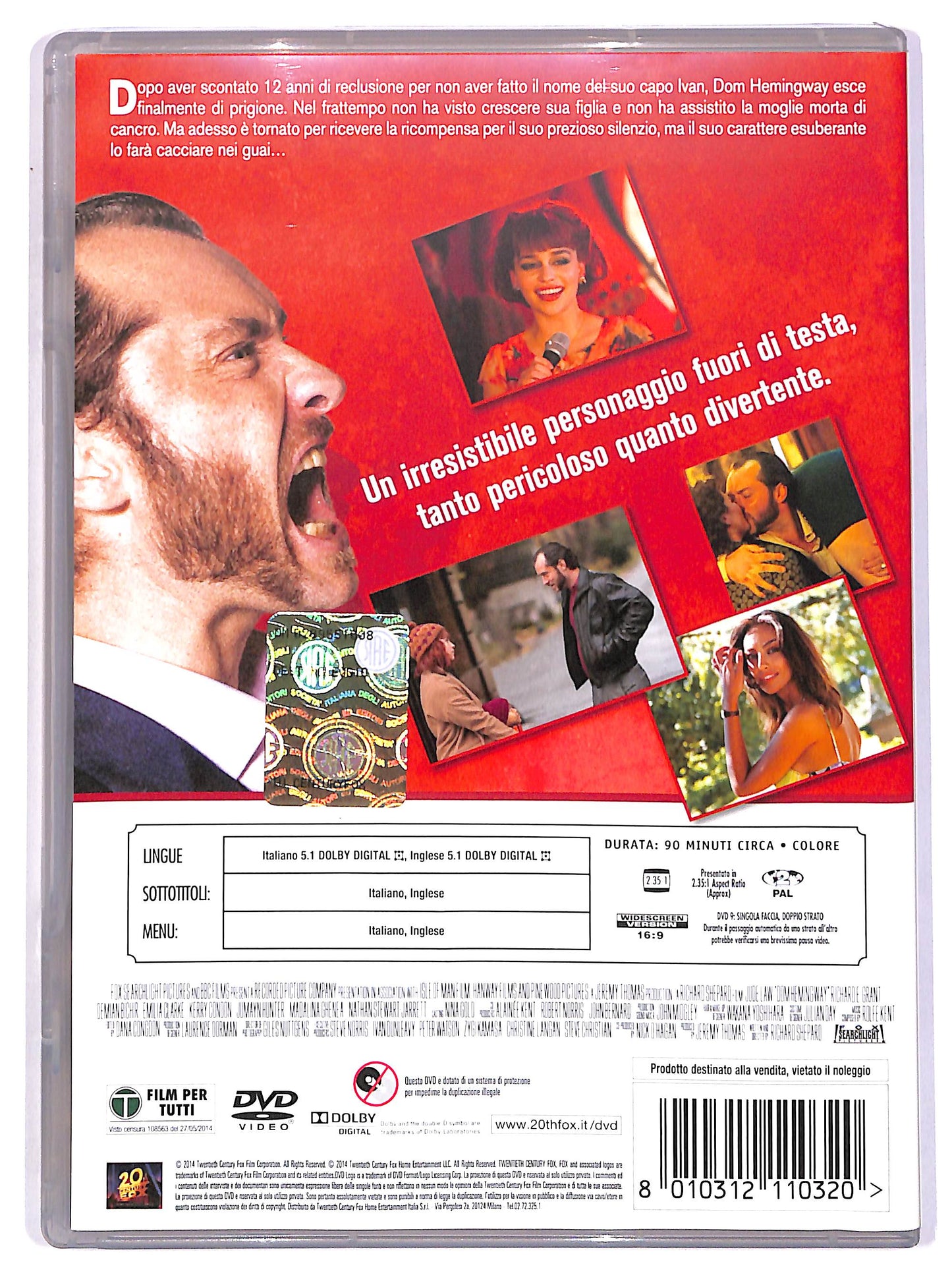 EBOND Dom Hemingway Noleggio DVD D618261