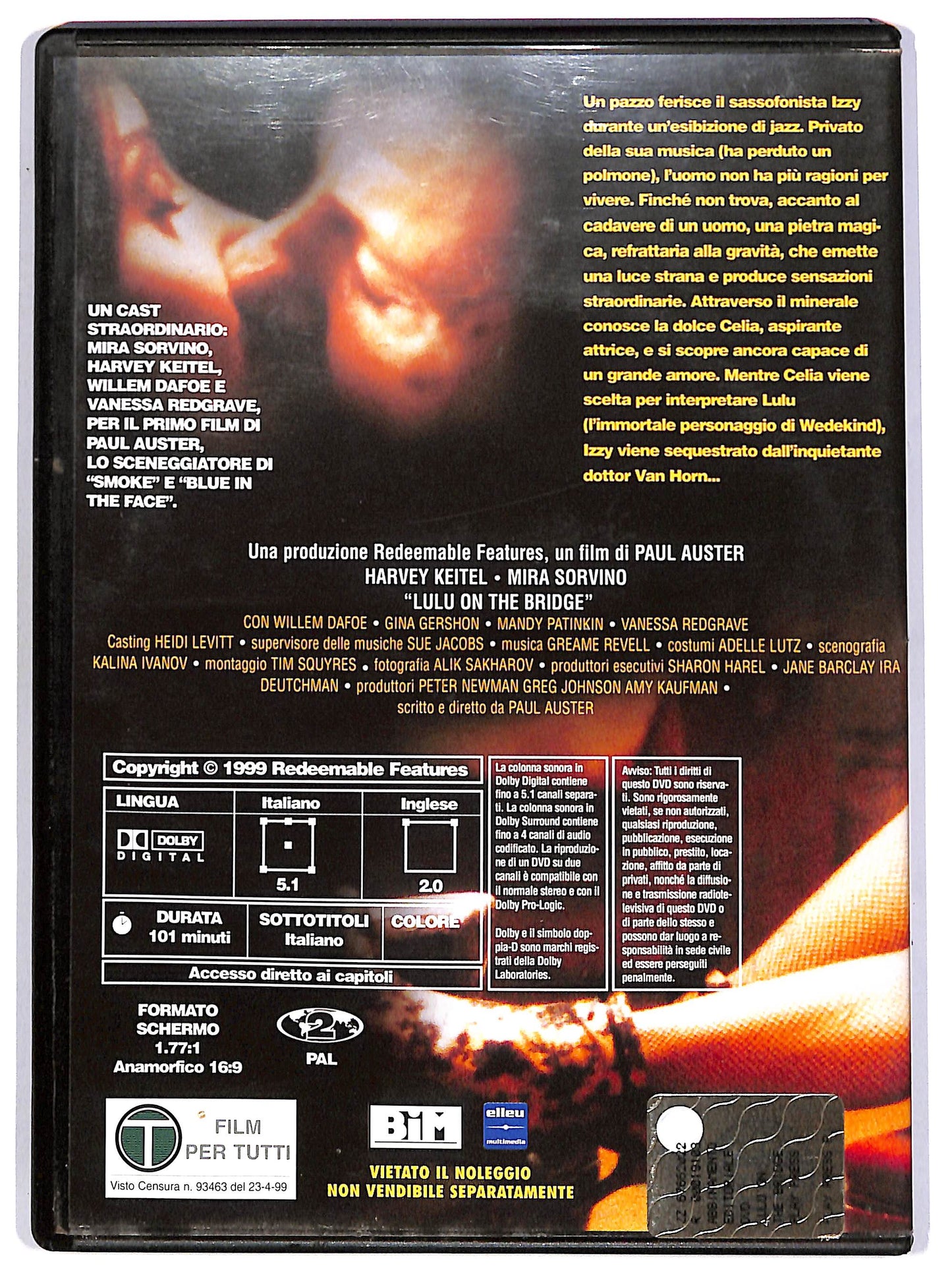 EBOND Lulu on the Bridge EDITORIALE DVD D618336