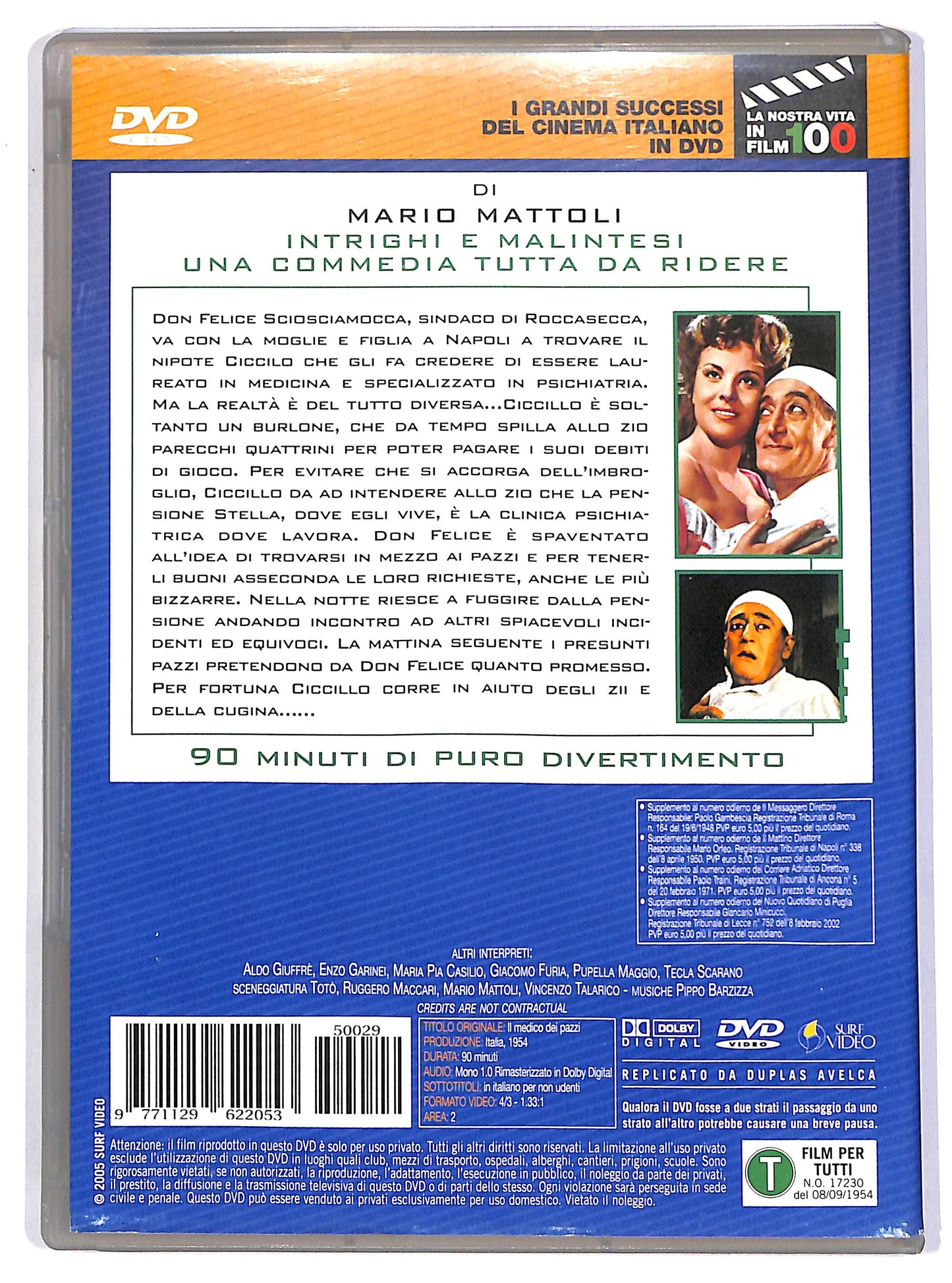 EBOND Toto - Il medico dei pazzi EDITORIALE  DVD D618341