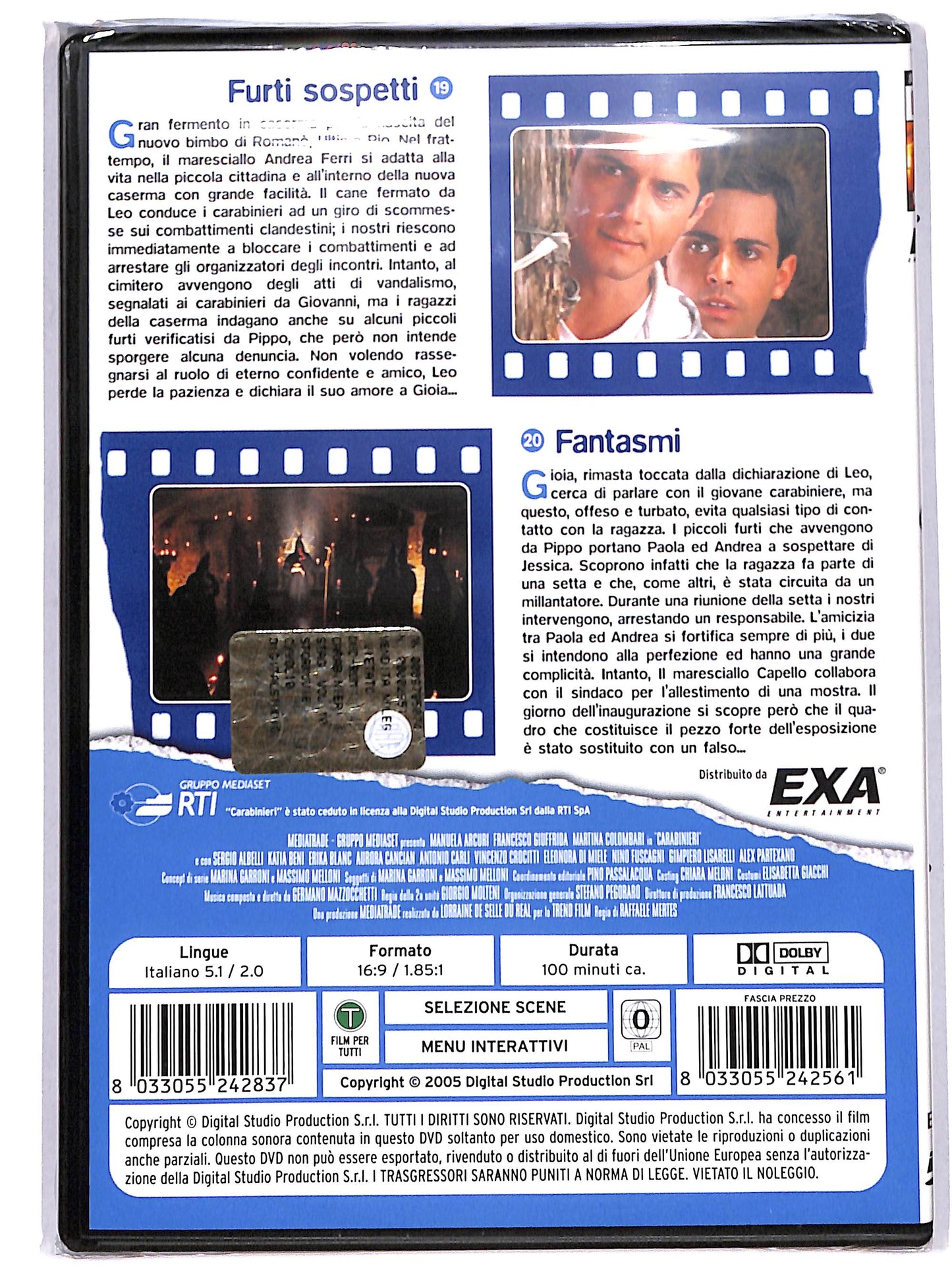 EBOND carabinieri volume 10 - furti sospetti - fantasmi DVD D618402