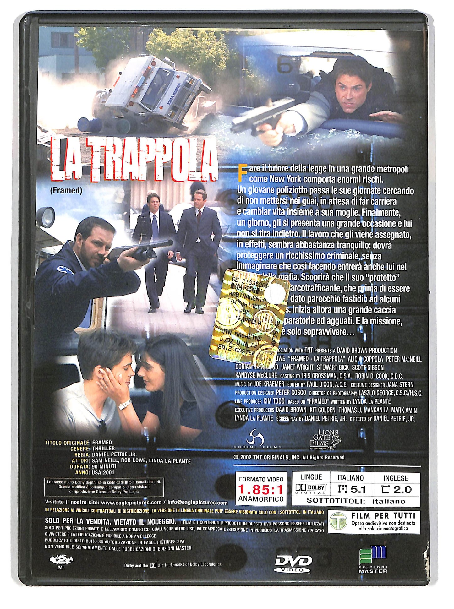 EBOND La trappola  EDITORIALE  DVD D619110