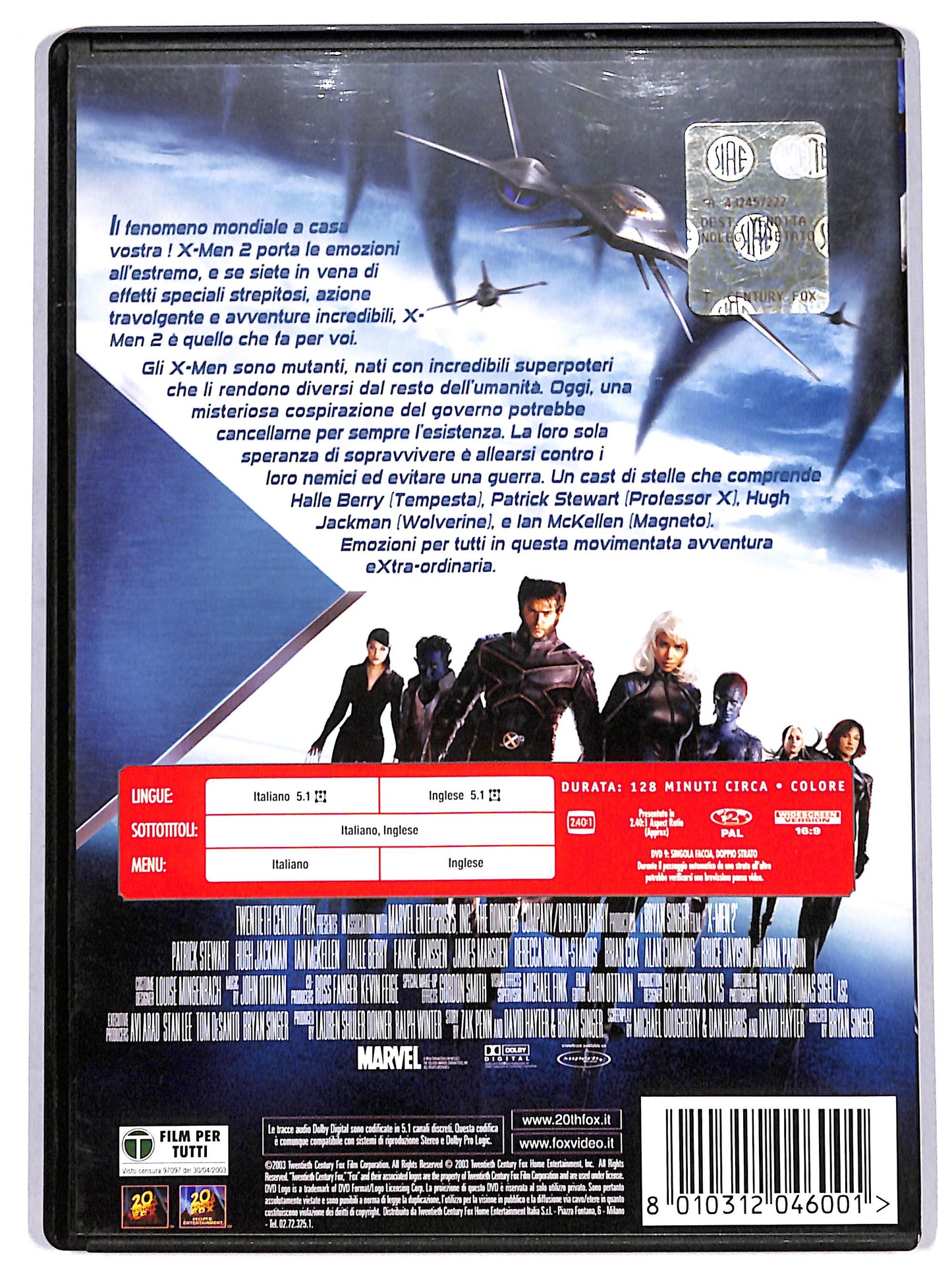 EBOND X-Men 2 DVD D619206