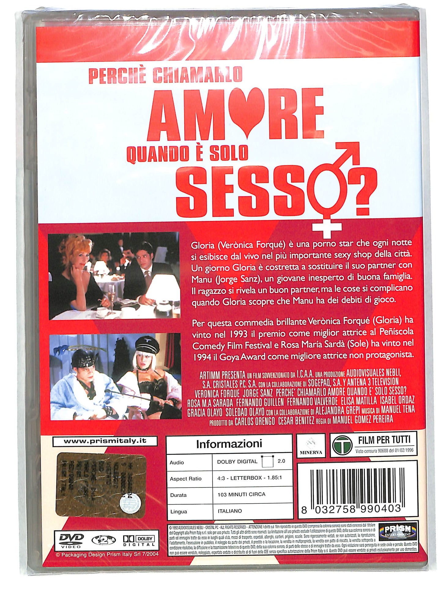 EBOND Perche chiamarlo amore quando e solo sesso ? DVD D619703