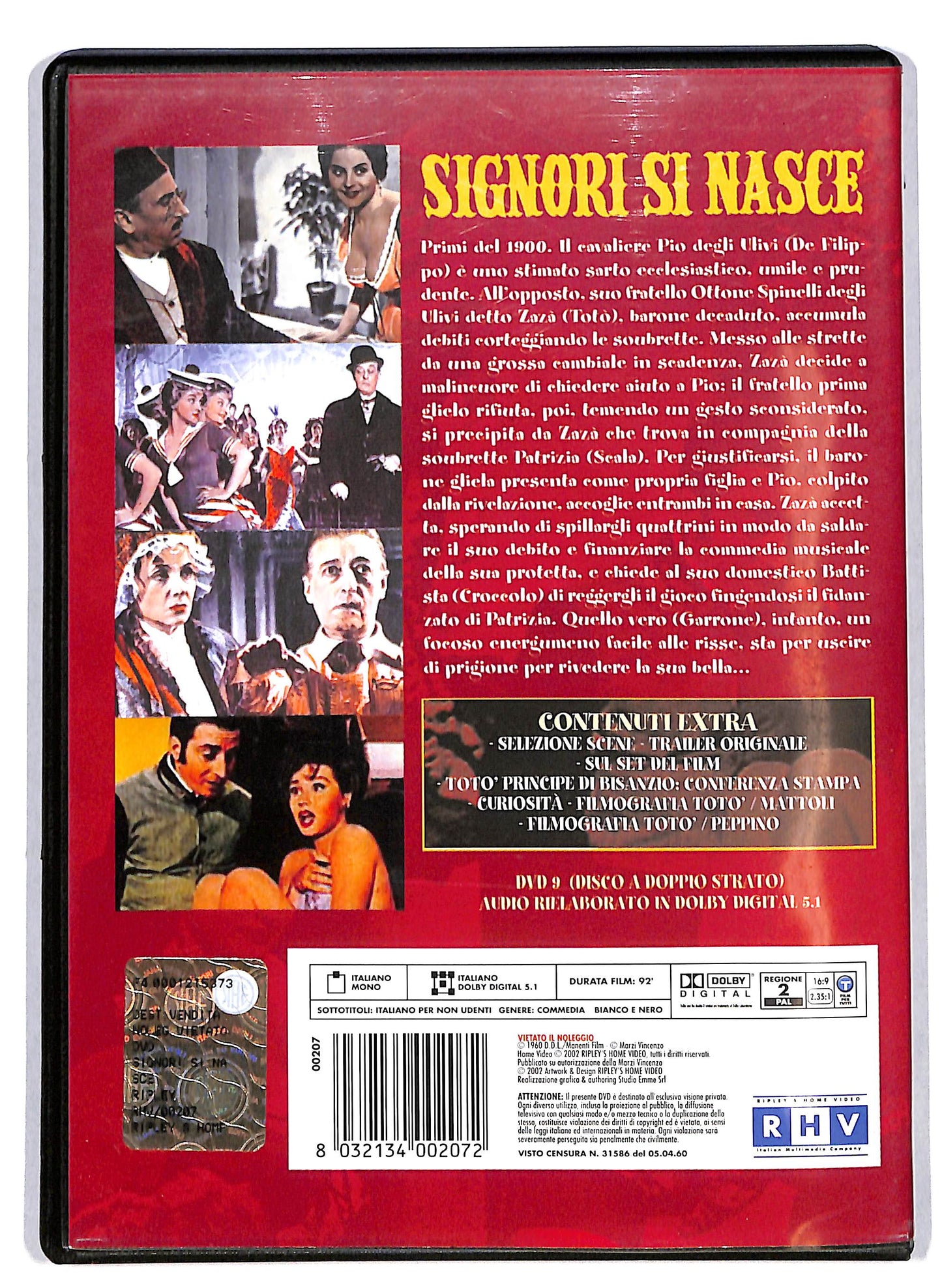EBOND Signori si nasce DVD D620602