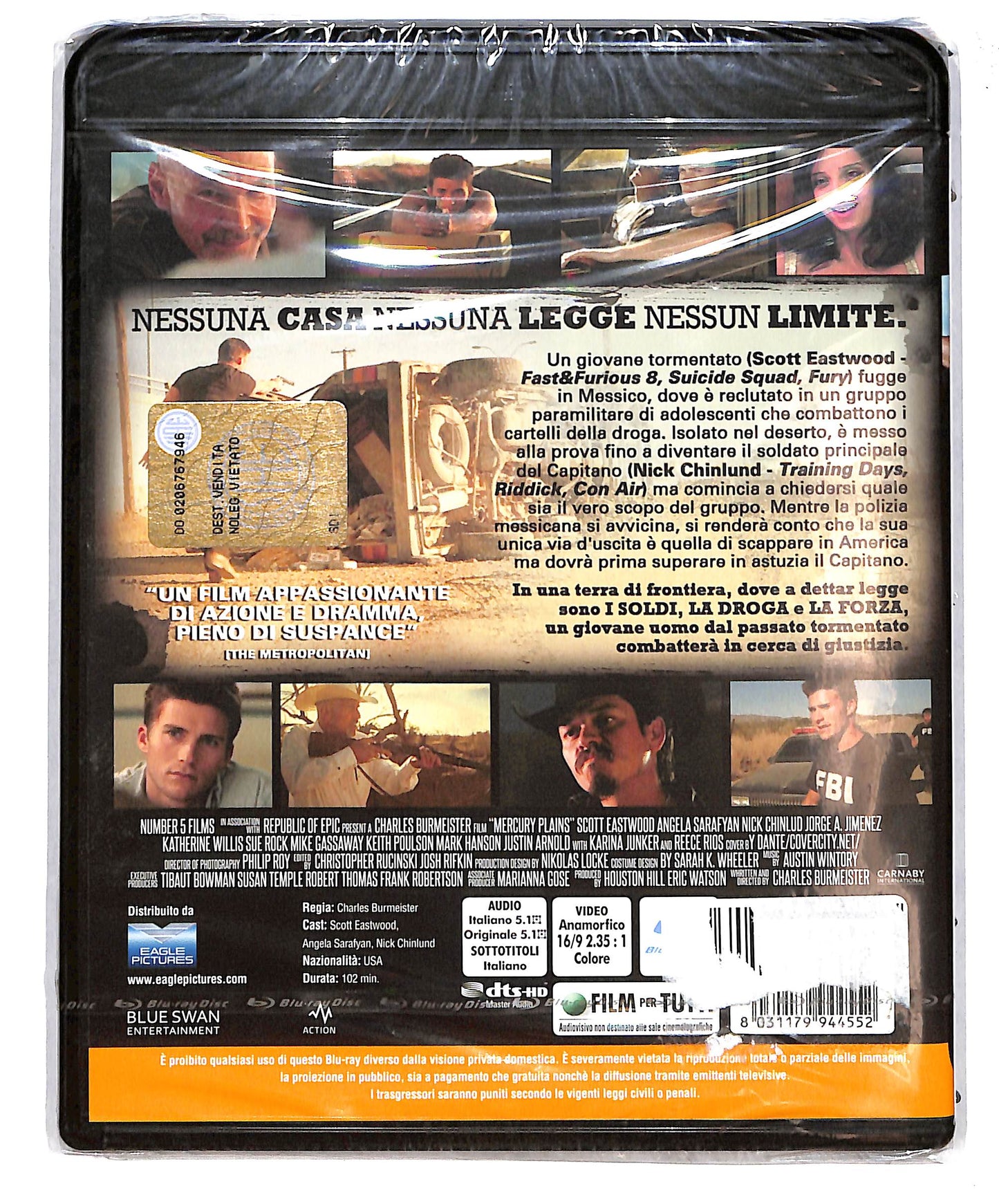 EBOND La legge dei narcos BLURAY D620660