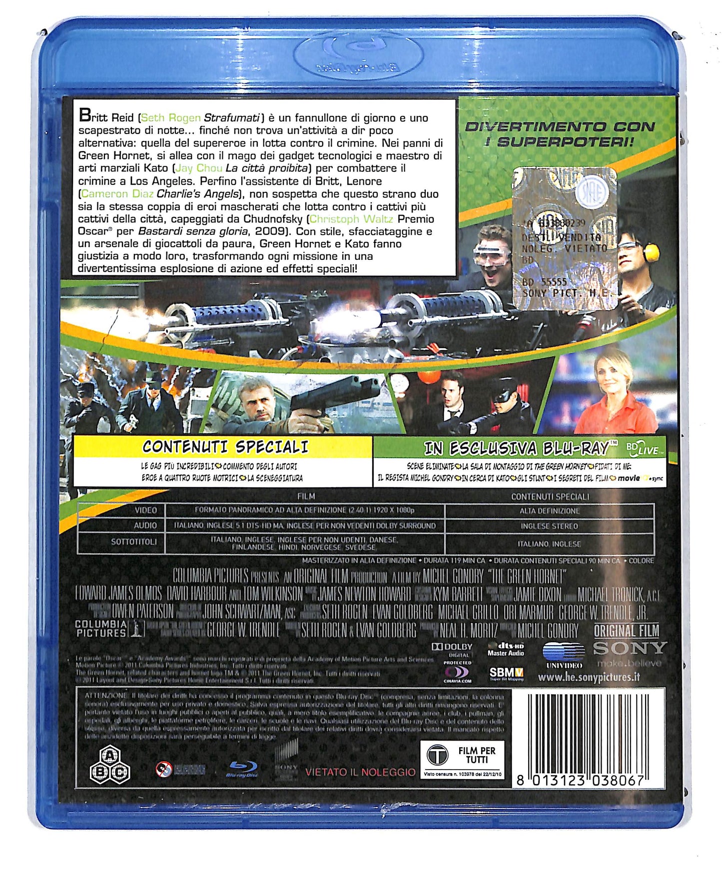 EBOND The Green Hornet BLURAY D620672